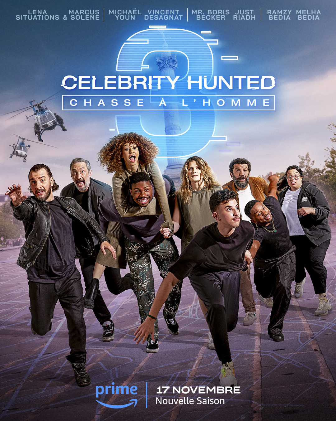 Extra Large TV Poster Image for Celebrity Hunted: Chasse à l'homme (#1 of 6)