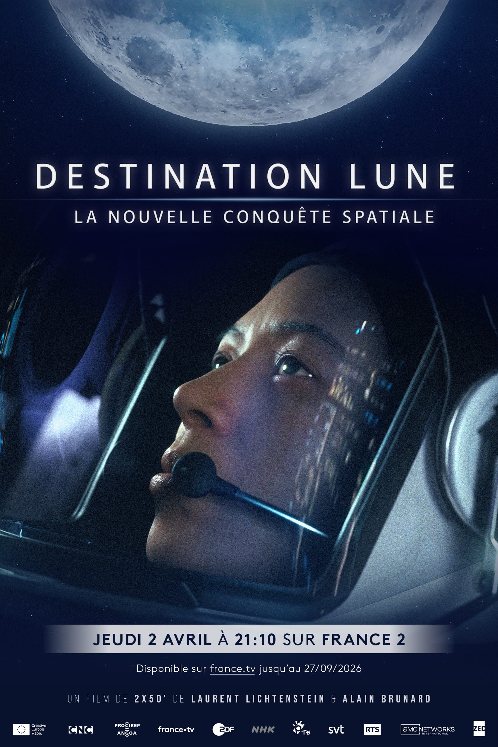 Mega Sized TV Poster Image for Destination Lune 
