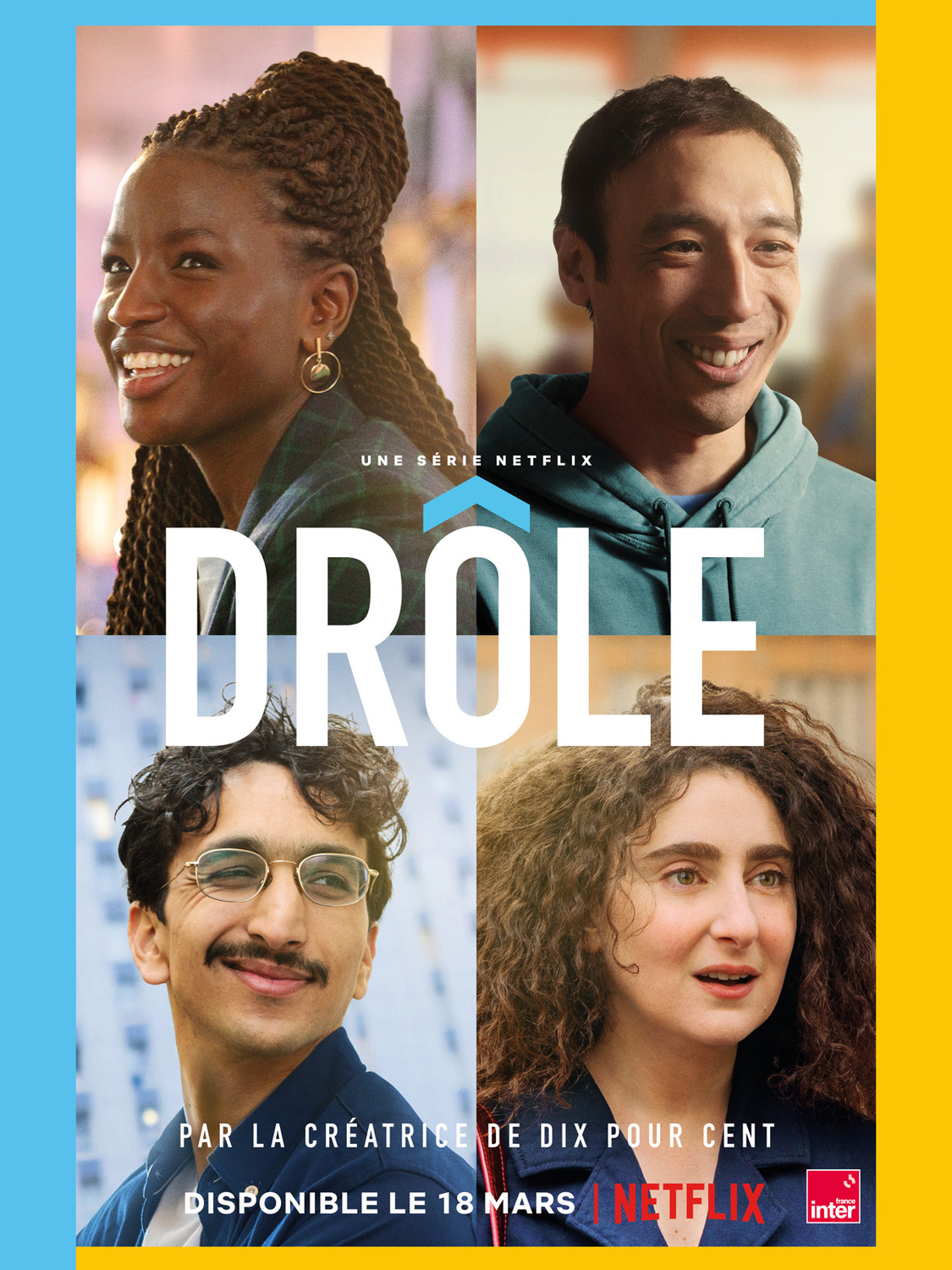 Extra Large TV Poster Image for Drôle 