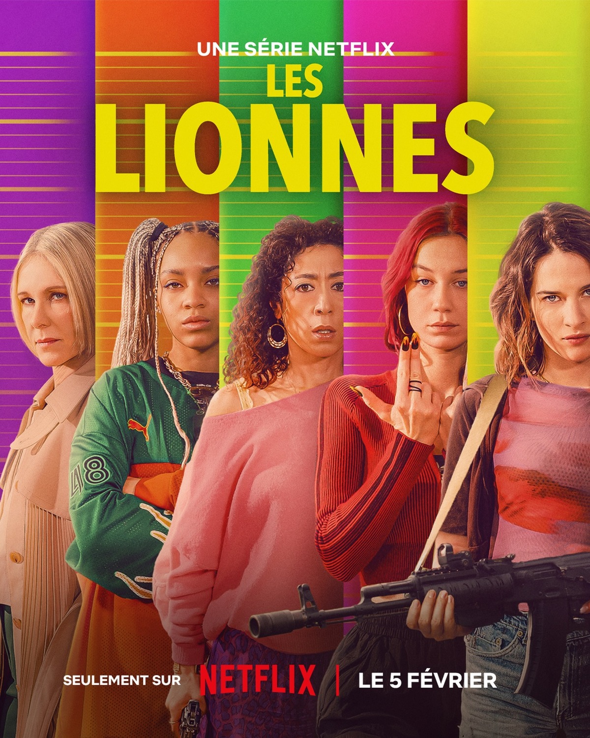 Extra Large TV Poster Image for Les Lionnes 