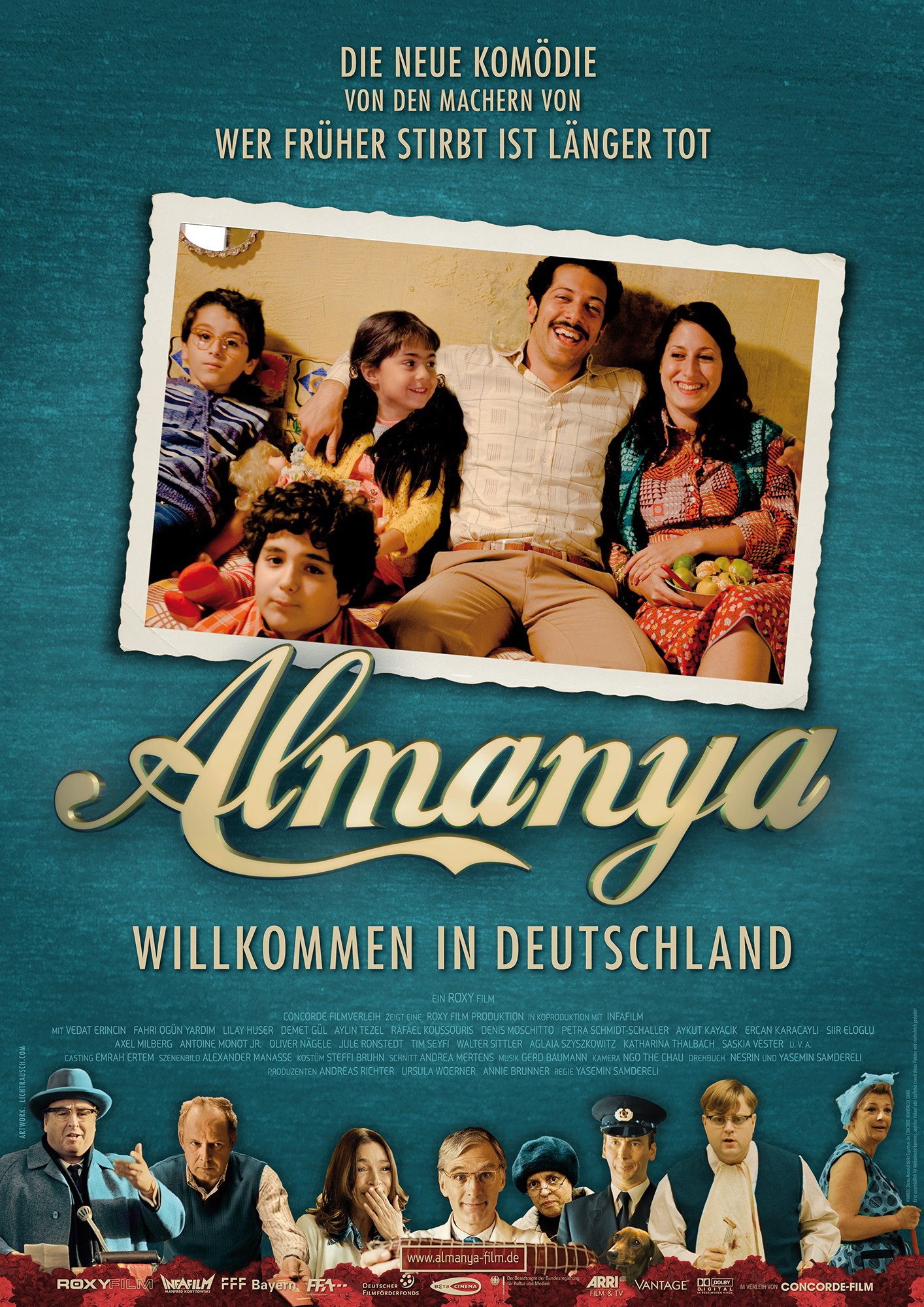 Mega Sized Movie Poster Image for Almanya - Willkommen in Deutschland 