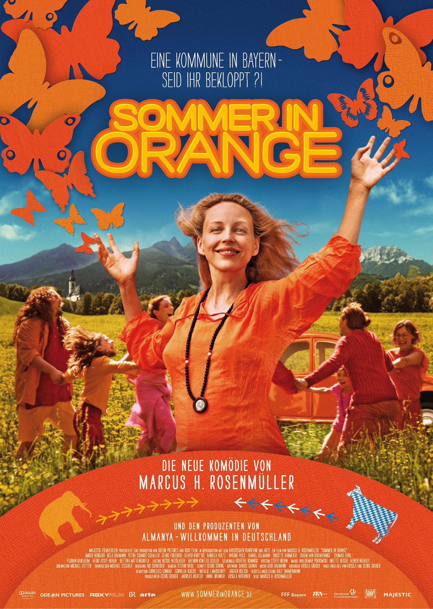 Mega Sized Movie Poster Image for Sommer in Orange 