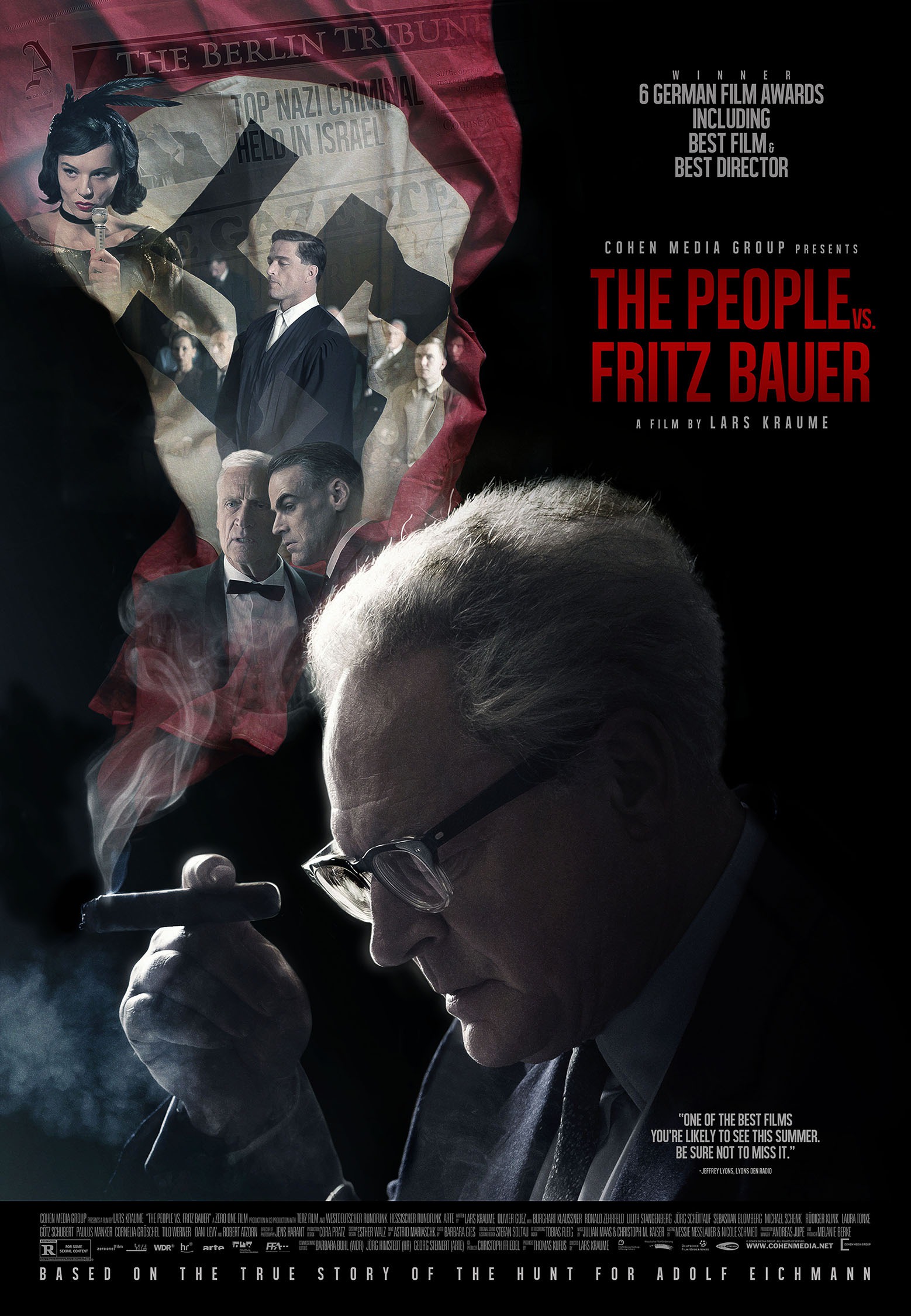 Mega Sized Movie Poster Image for Der Staat gegen Fritz Bauer (#6 of 6)