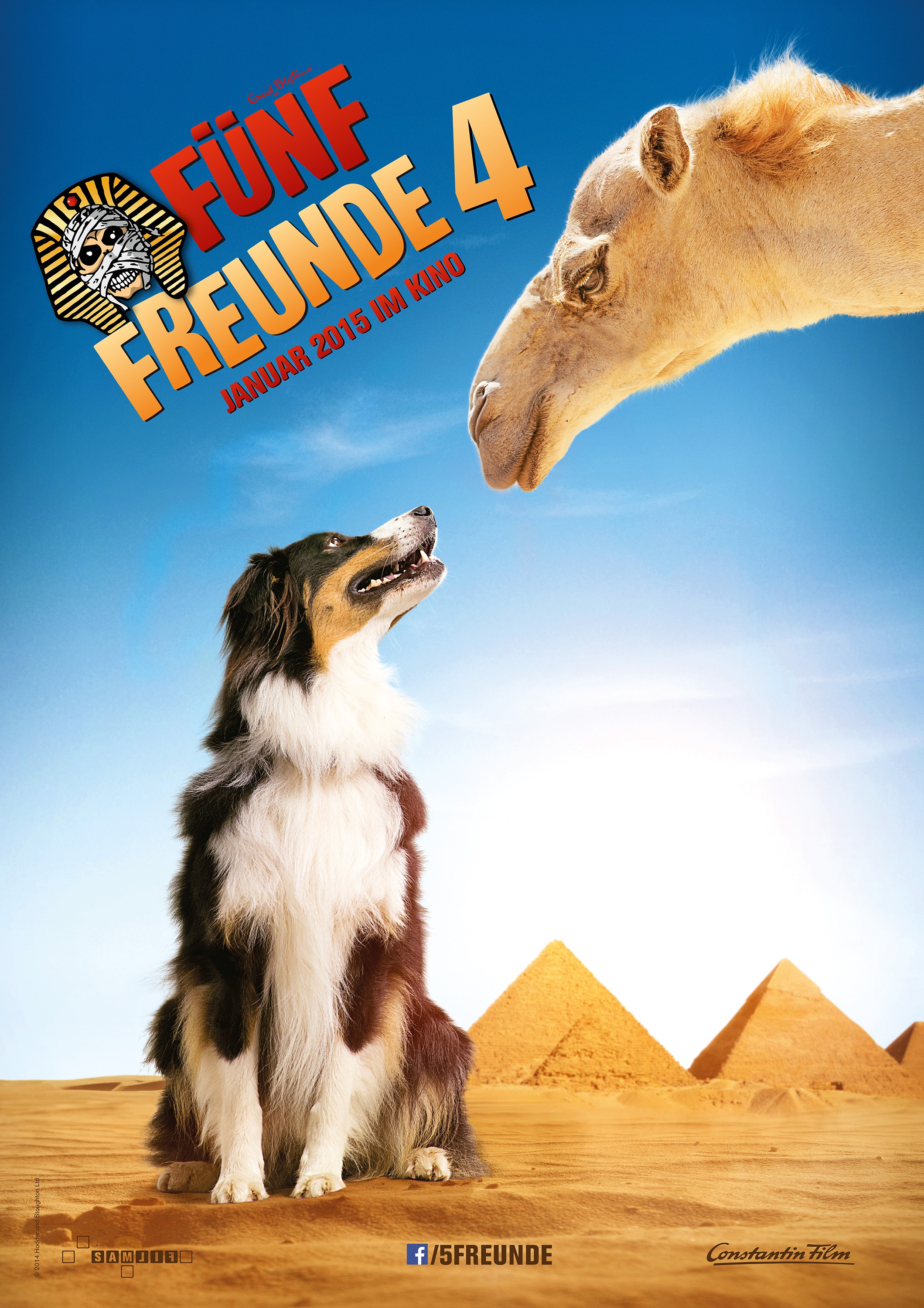 Mega Sized Movie Poster Image for Fünf Freunde 4 (#3 of 3)