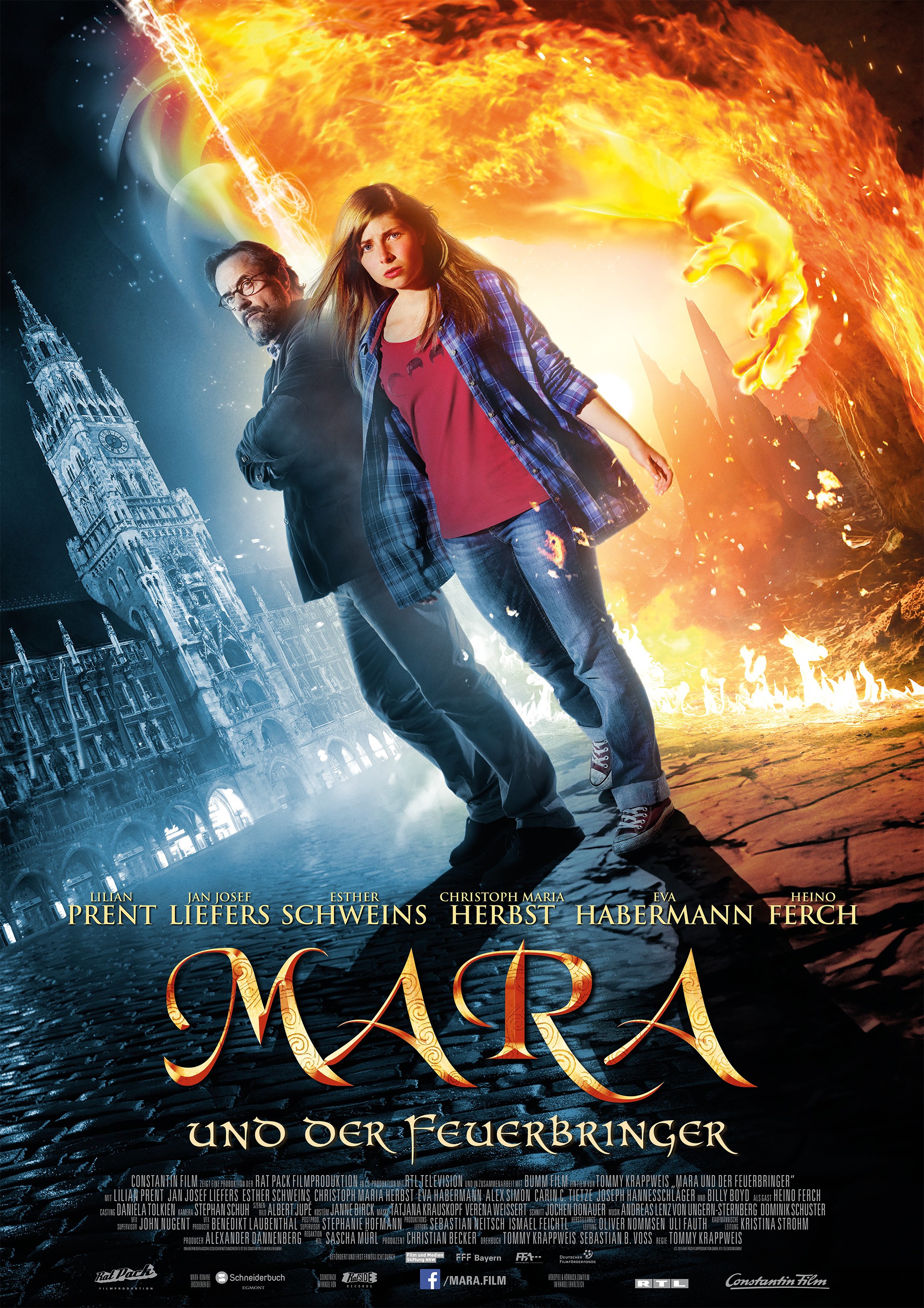 Mega Sized Movie Poster Image for Mara und der Feuerbringer 