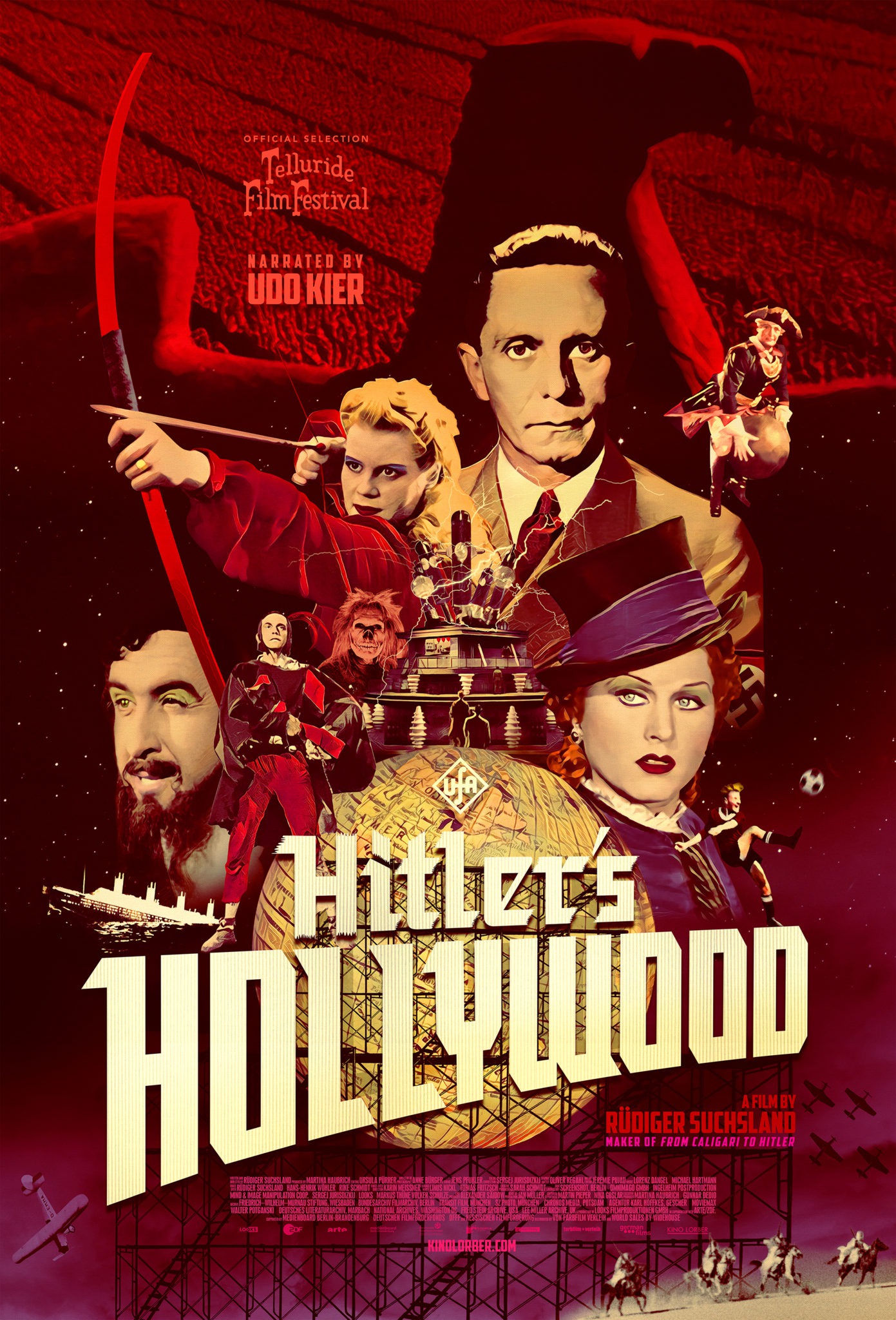 Mega Sized Movie Poster Image for Hitler's Hollywood 