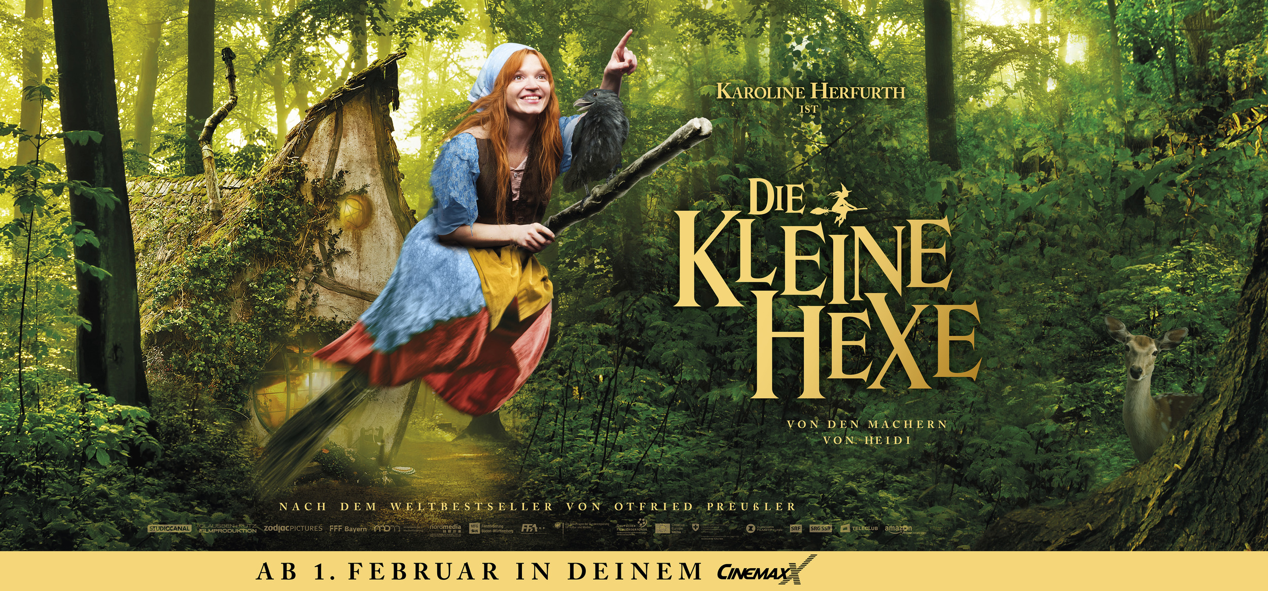 Mega Sized Movie Poster Image for Die kleine Hexe (#5 of 5)