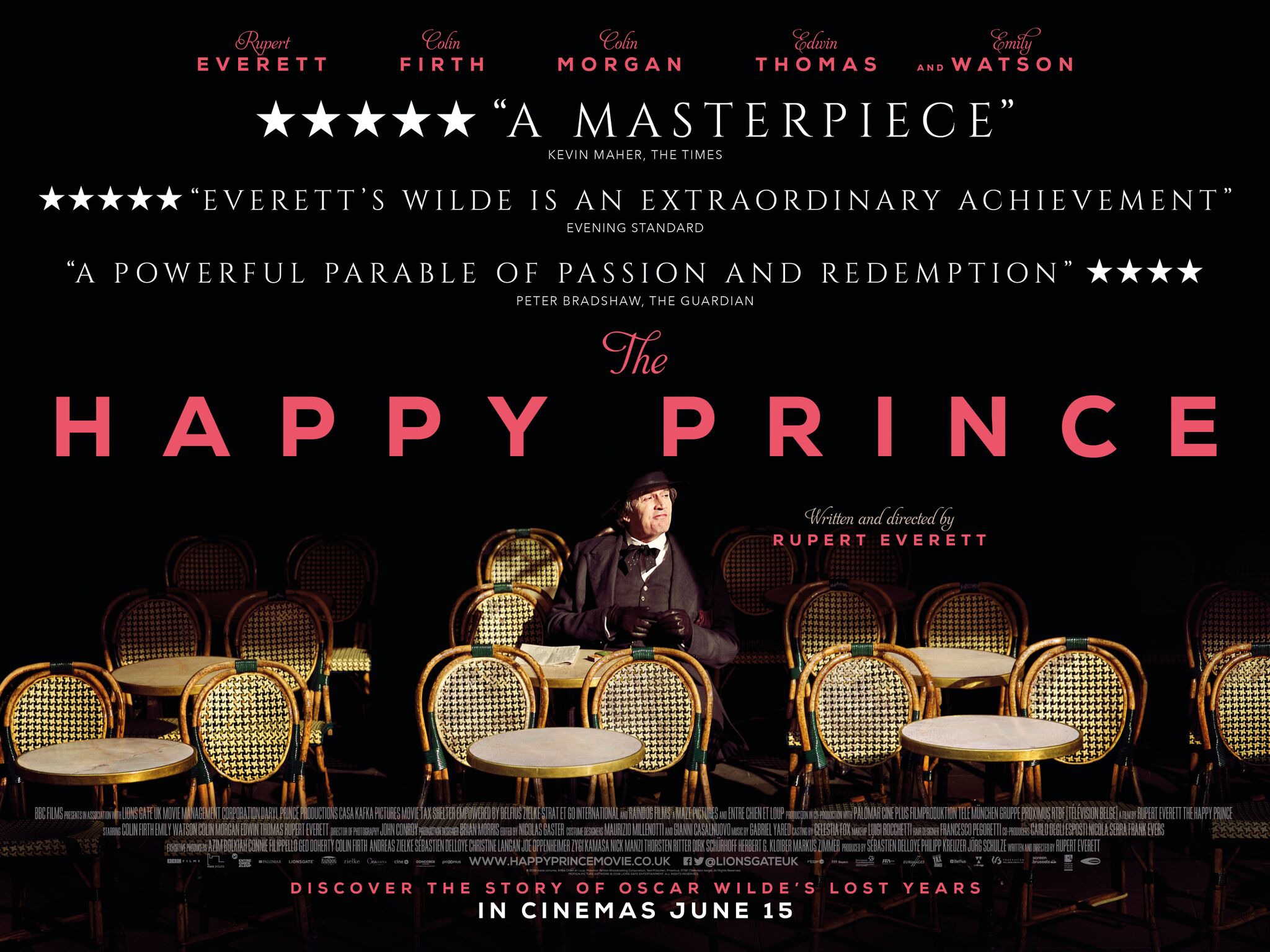 Mega Sized Movie Poster Image for The Happy Prince (#3 of 5)