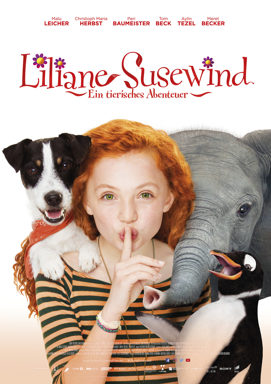 Extra Large Movie Poster Image for Liliane Susewind - Ein tierisches Abenteuer 
