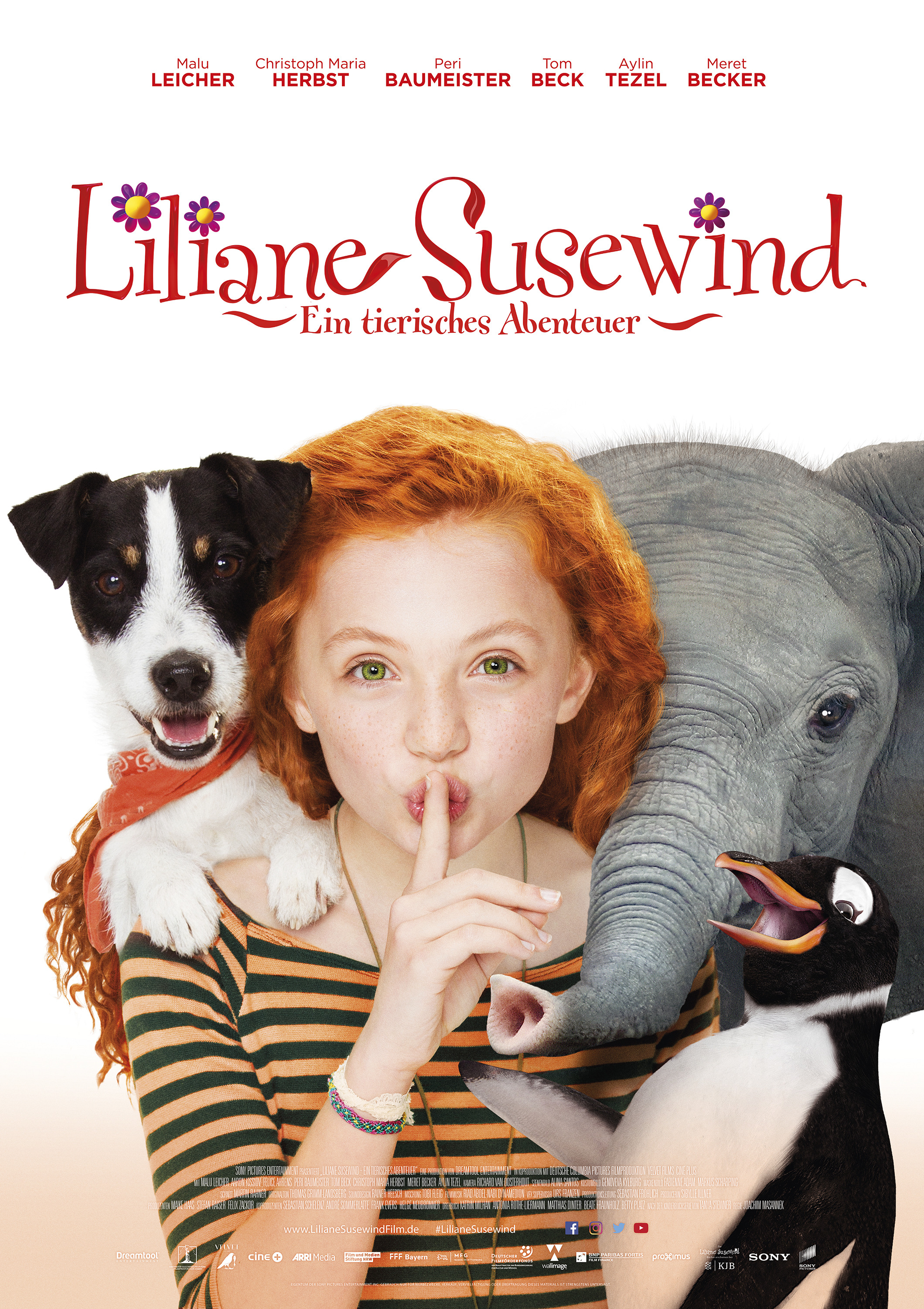 Mega Sized Movie Poster Image for Liliane Susewind - Ein tierisches Abenteuer 
