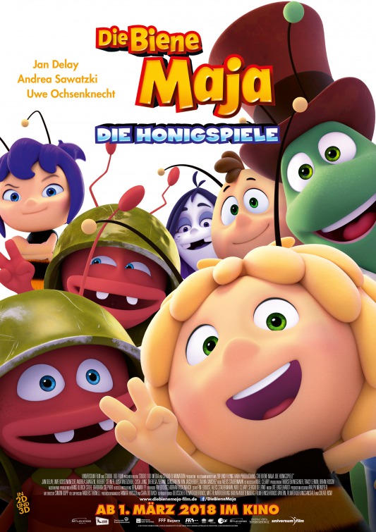 Maya the Bee: The Honey Games Movie Poster
