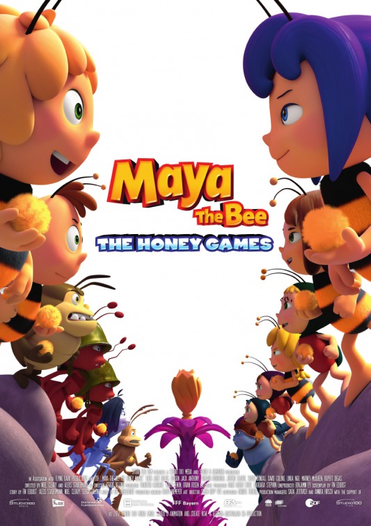 Maya the Bee: The Honey Games Movie Poster