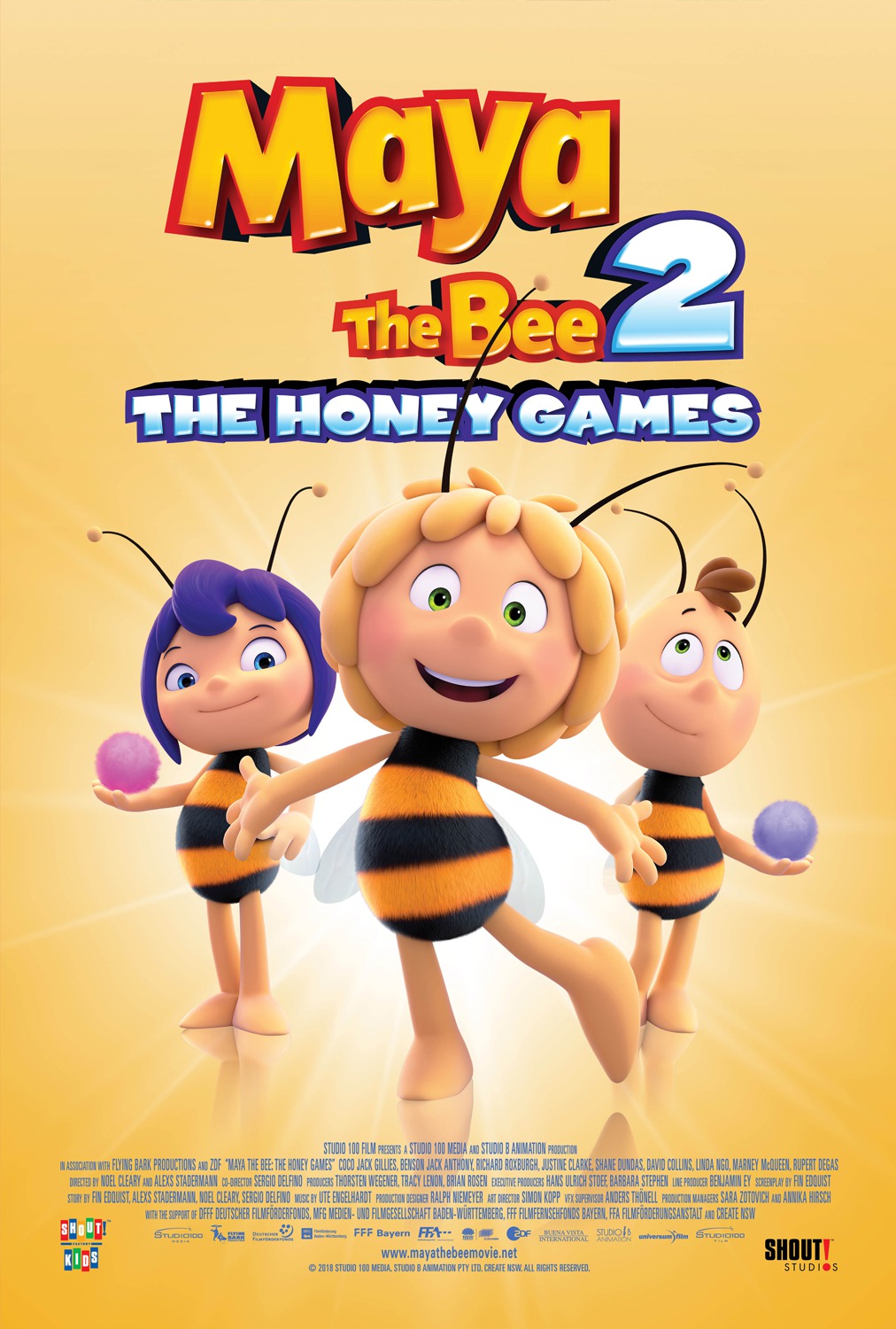 Extra Large Movie Poster Image for Maya the Bee: The Honey Games (#3 of 4)