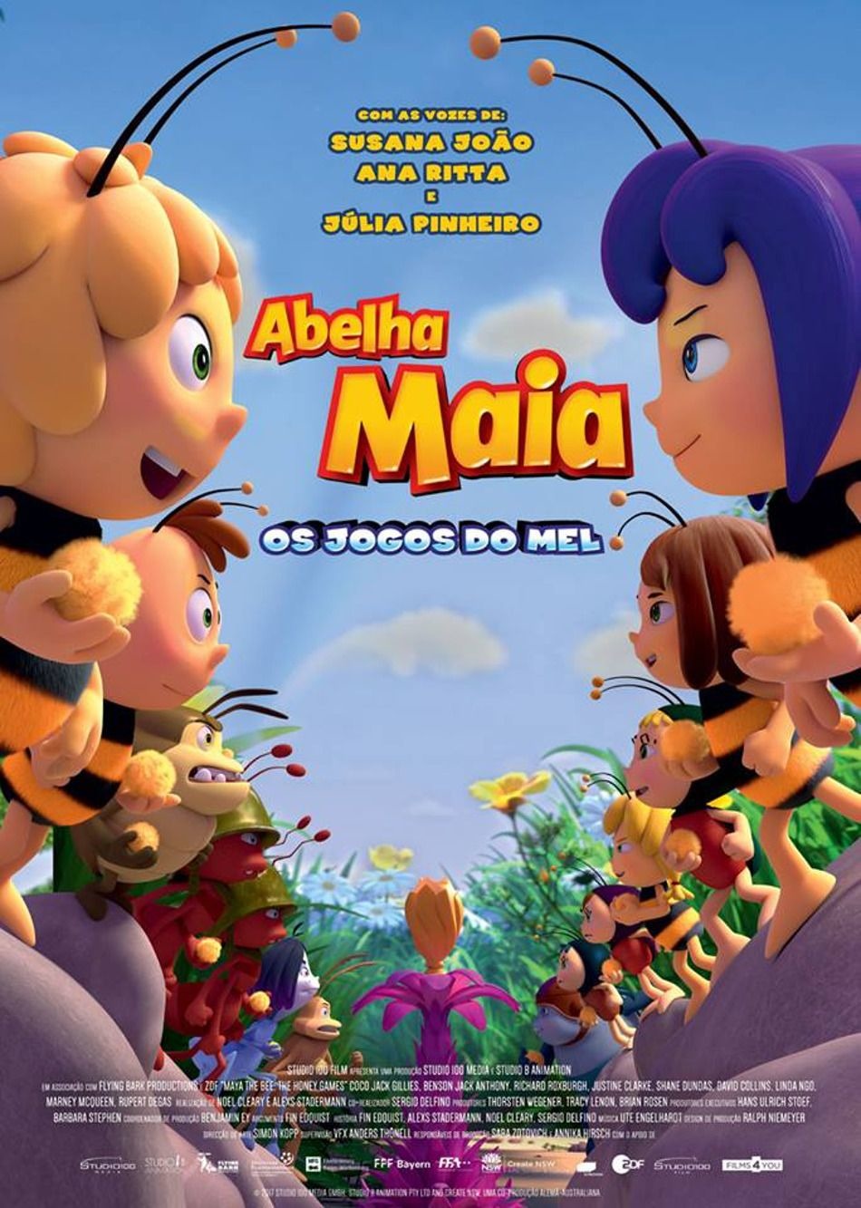 Extra Large Movie Poster Image for Maya the Bee: The Honey Games (#4 of 4)