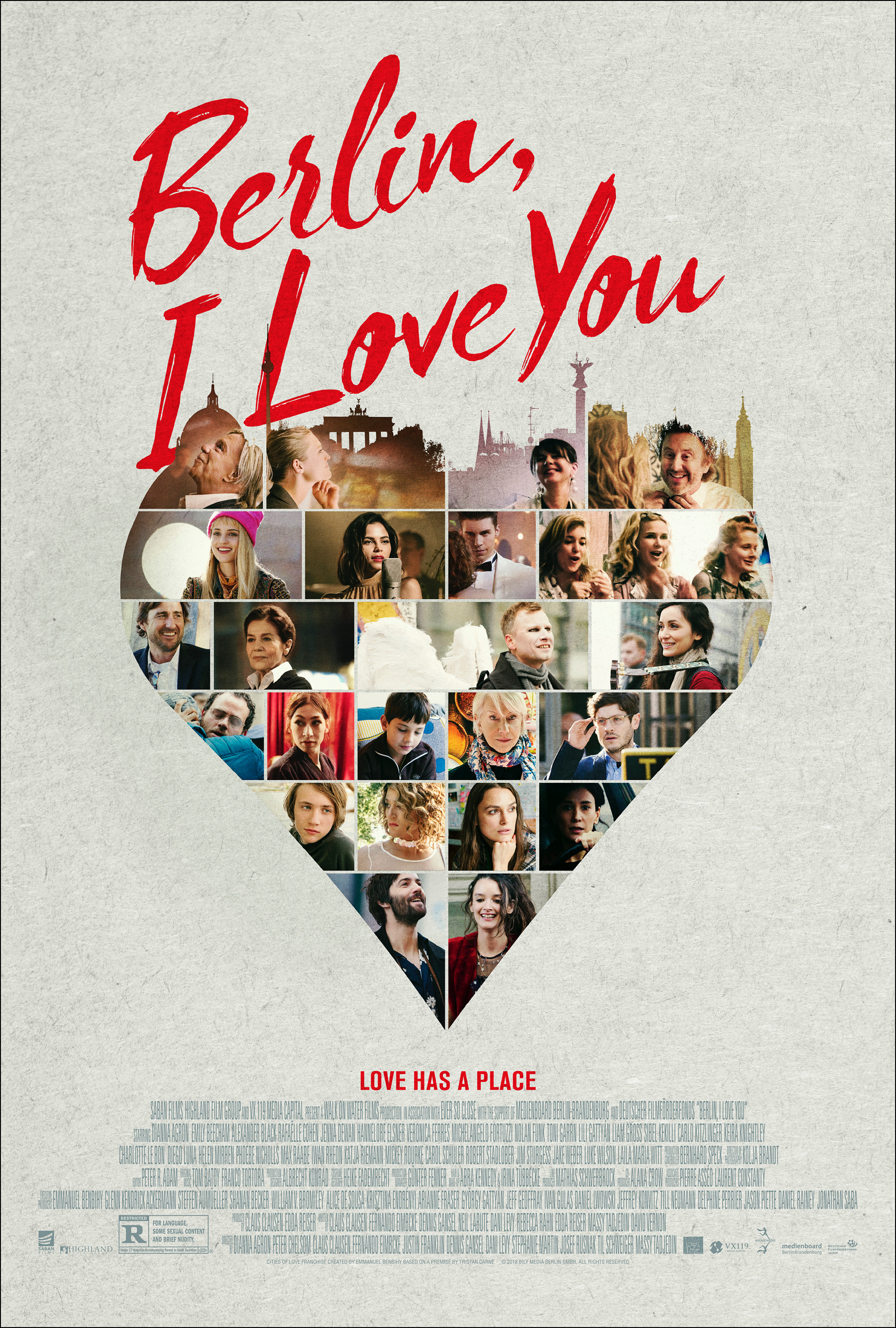 Mega Sized Movie Poster Image for Berlin, I Love You 
