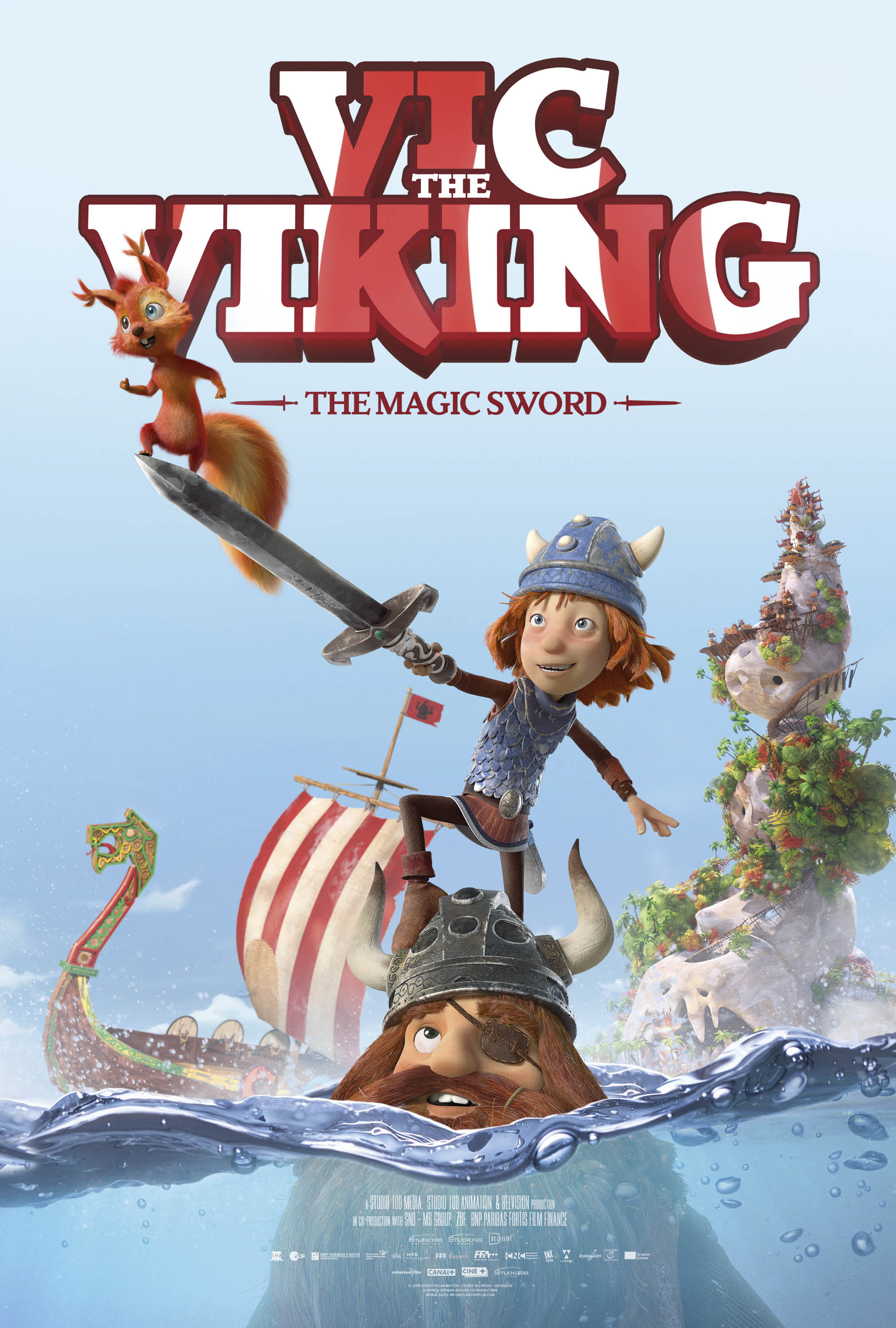 Mega Sized Movie Poster Image for Vic the Viking and the Magic Sword (#1 of 3)