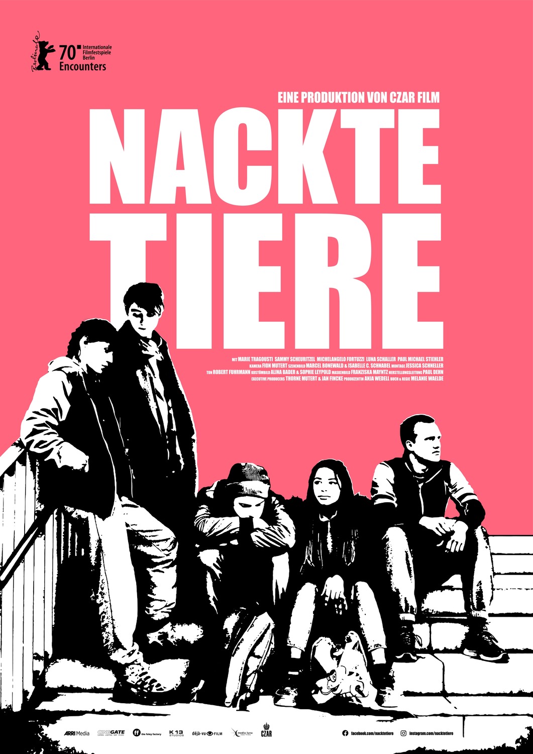 Extra Large Movie Poster Image for Nackte Tiere 