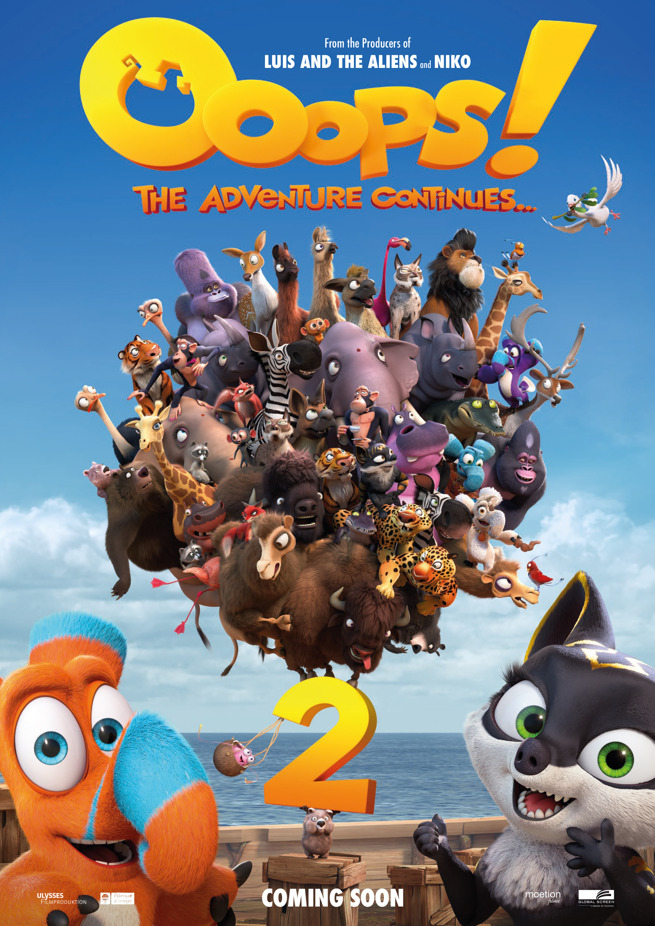 Mega Sized Movie Poster Image for Ooops! The Adventure Continues... (#1 of 2)