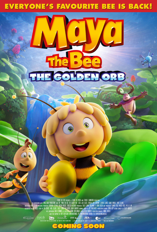 Maya the Bee 3: The Golden Orb Movie Poster