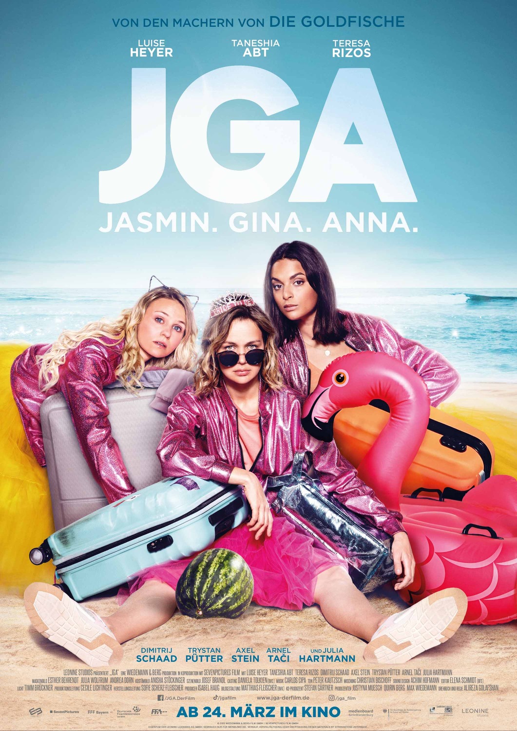 Extra Large Movie Poster Image for JGA: Jasmin. Gina. Anna. (#1 of 9)