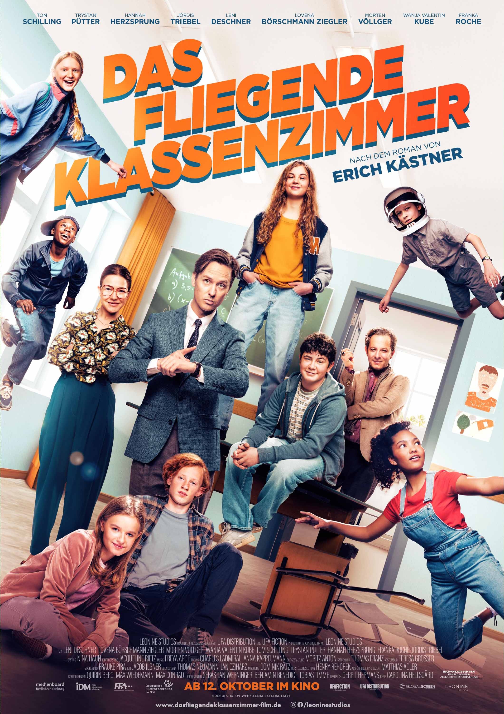 Mega Sized Movie Poster Image for Das fliegende Klassenzimmer (#1 of 2)