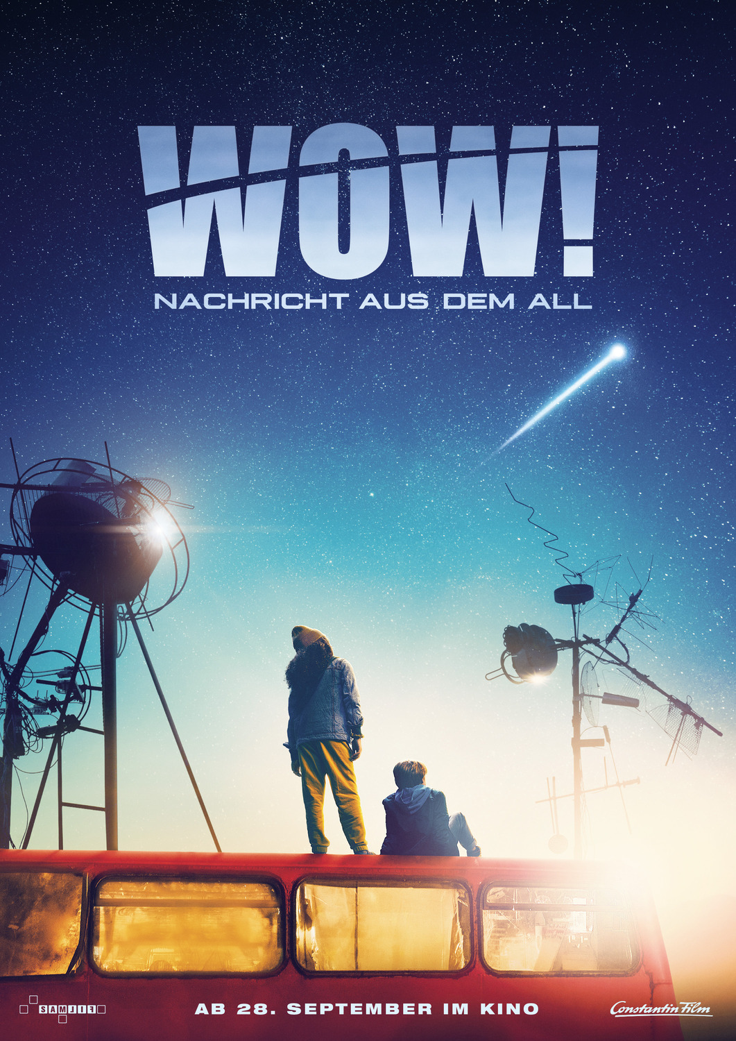 Extra Large Movie Poster Image for Wow! Nachricht aus dem All (#1 of 2)