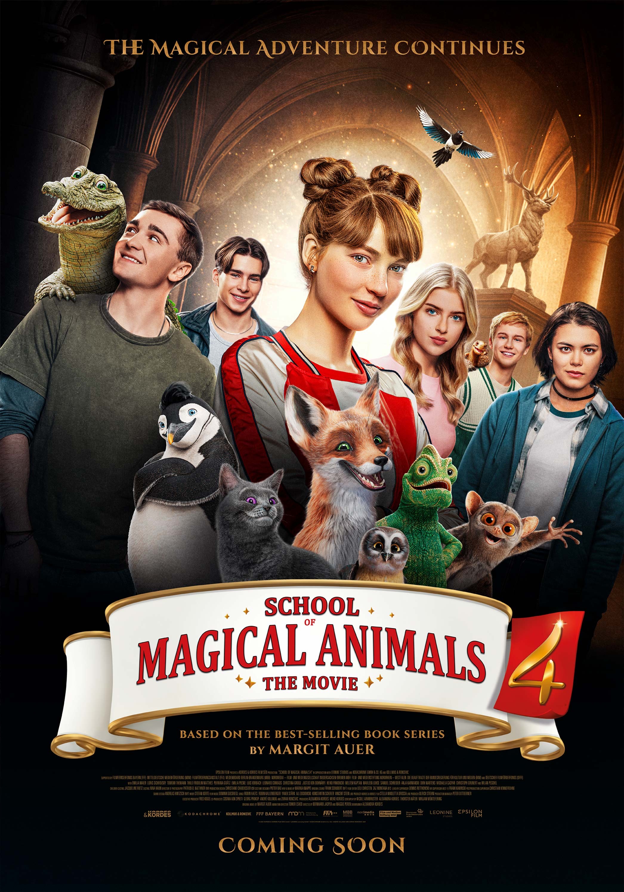 Mega Sized Movie Poster Image for Die Schule der magischen Tiere 4 (#2 of 2)