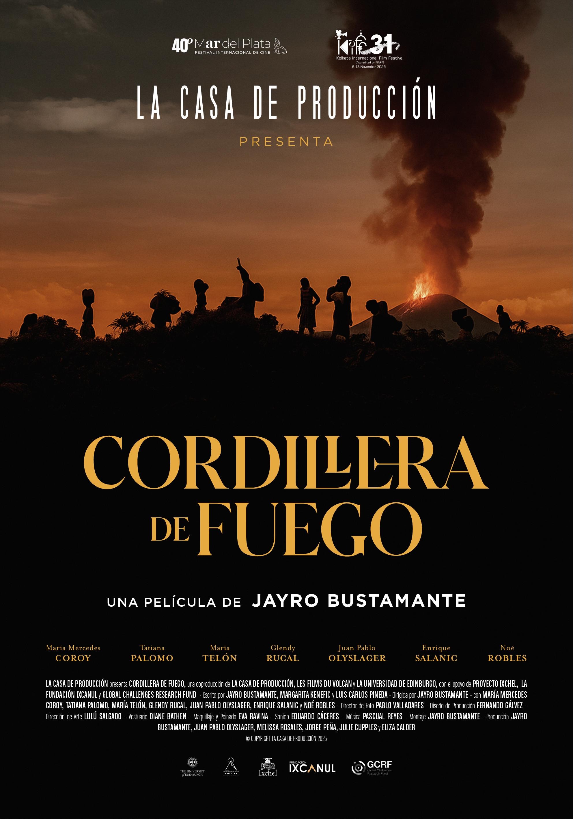 Mega Sized Movie Poster Image for Cordillera de Fuego (#1 of 2)
