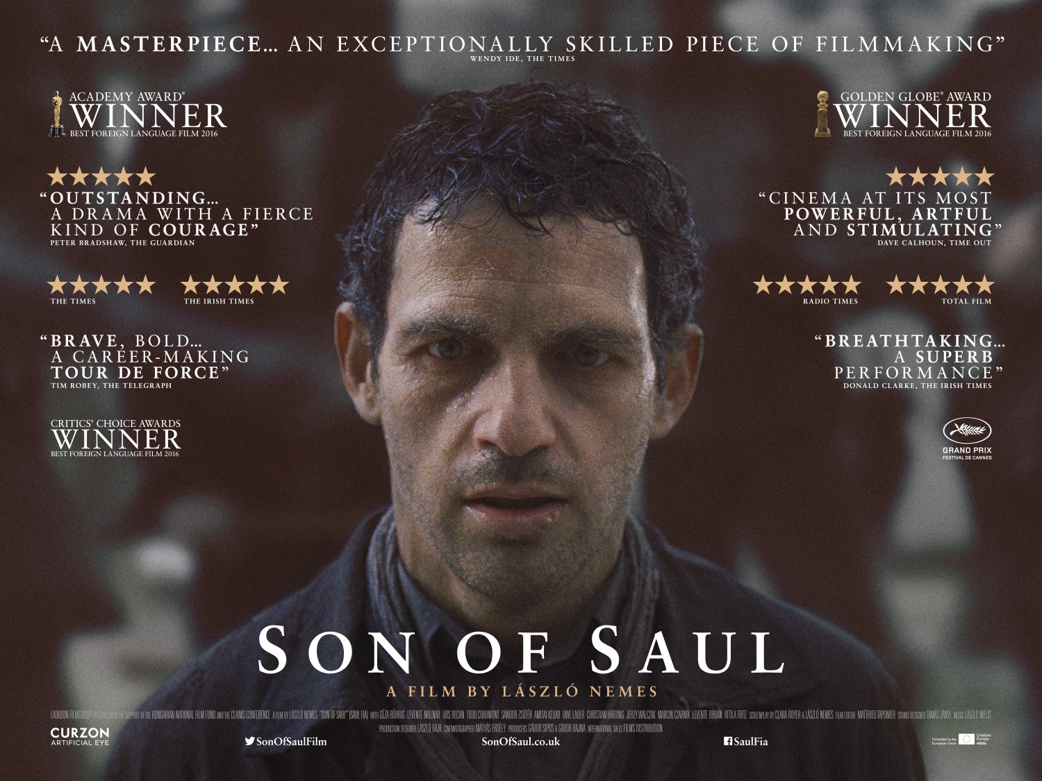 Extra Large Movie Poster Image for Saul fia (#4 of 4)