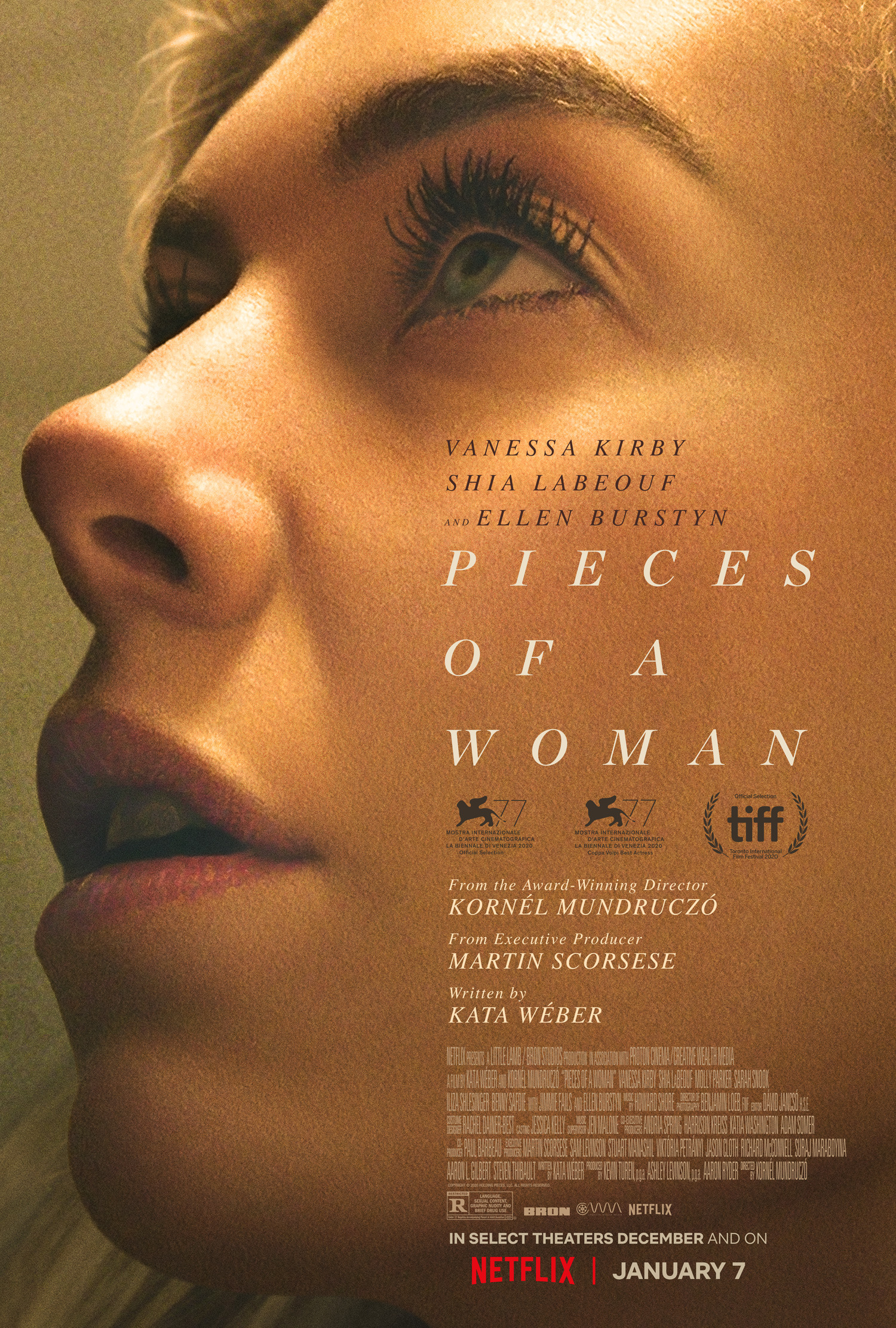 Mega Sized Movie Poster Image for Pieces of a Woman 