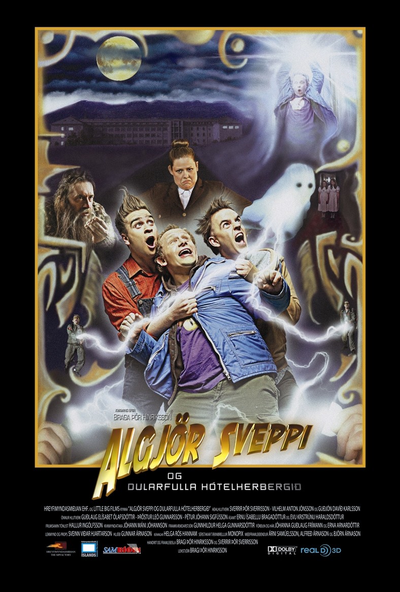 Extra Large Movie Poster Image for Algjör Sveppi og dularfulla hótelherbergið 