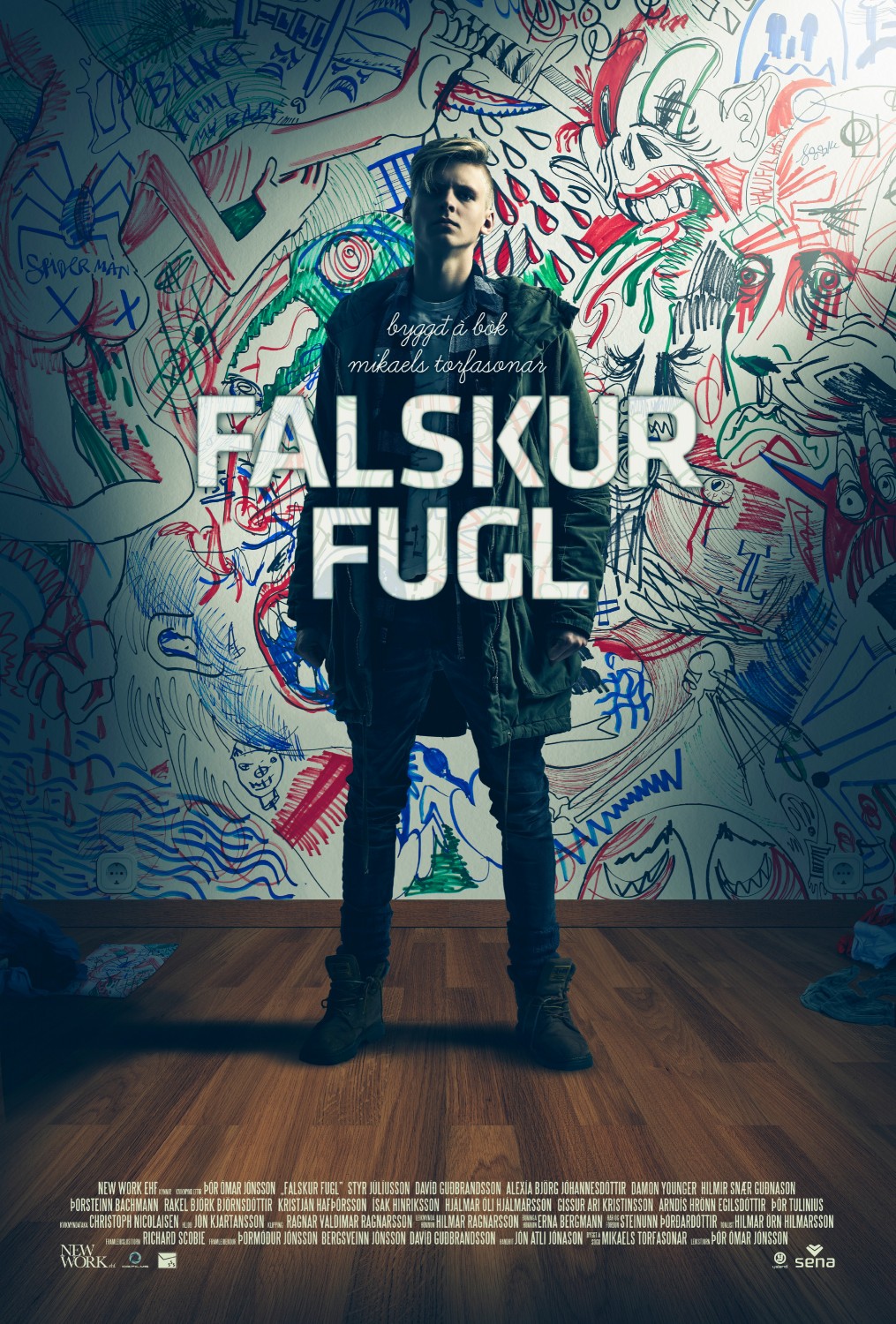 Extra Large Movie Poster Image for Falskur Fugl 