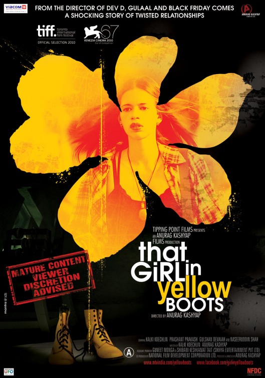 That Girl in Yellow Boots Movie Poster