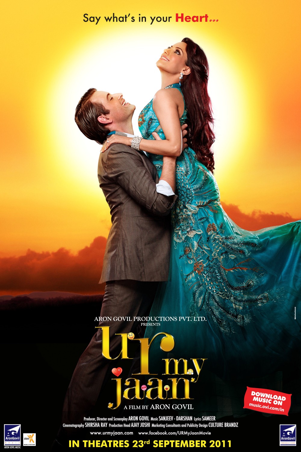 Extra Large Movie Poster Image for U R My Jaan (#4 of 6)