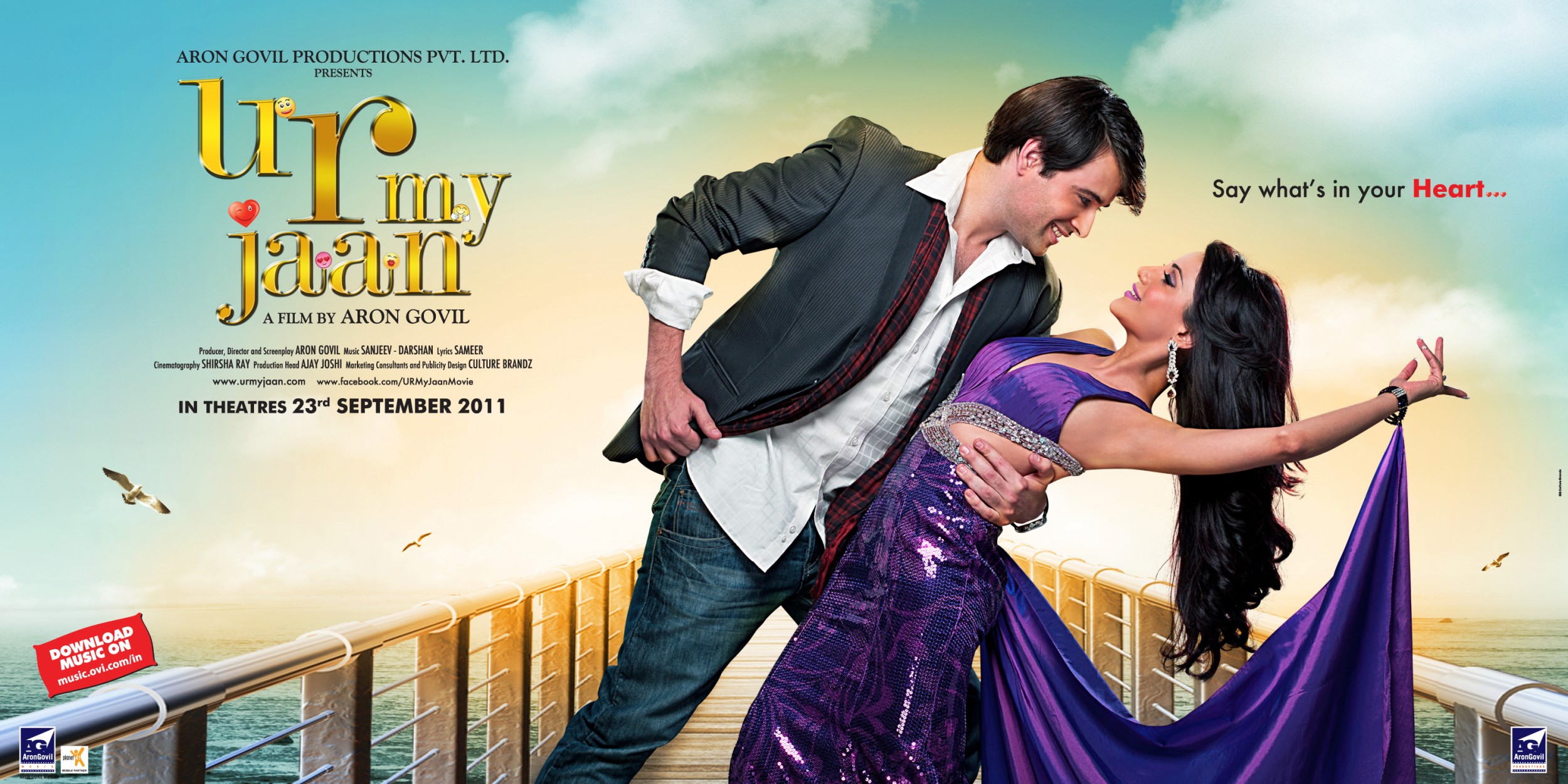 Mega Sized Movie Poster Image for U R My Jaan (#6 of 6)
