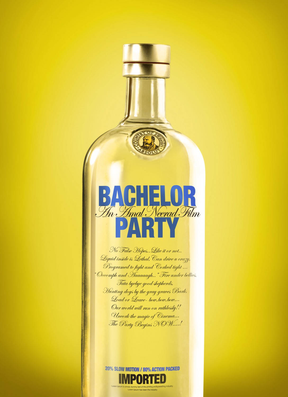 Extra Large Movie Poster Image for Bachelor Party (#1 of 19)
