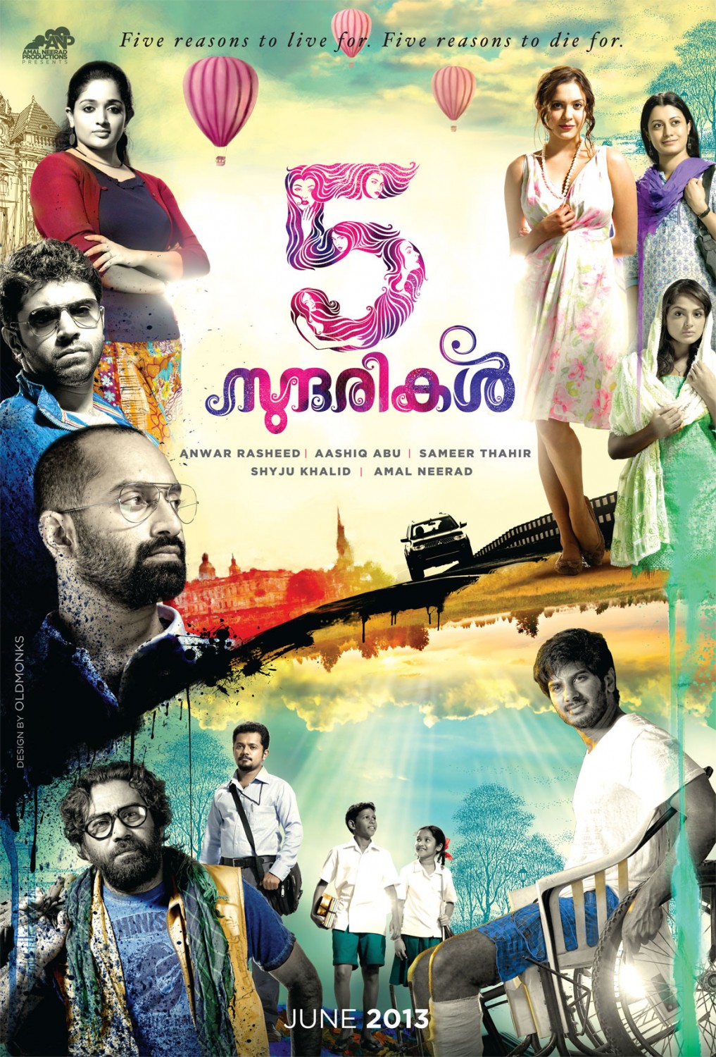 Extra Large Movie Poster Image for 5 Sundarikal (#1 of 4)
