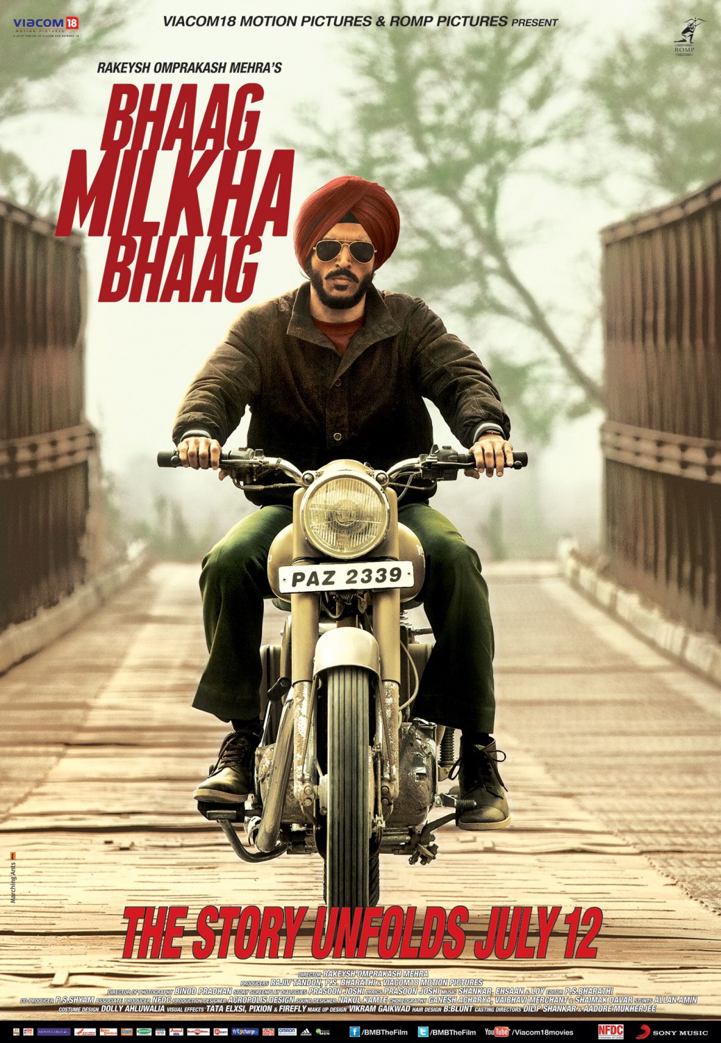 Extra Large Movie Poster Image for Bhaag Milkha Bhaag (#4 of 7)