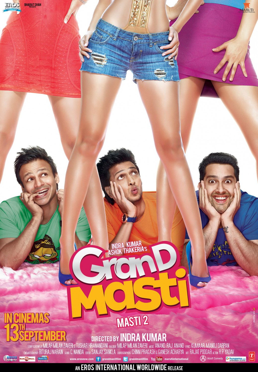 Extra Large Movie Poster Image for Grand Masti (#3 of 4)