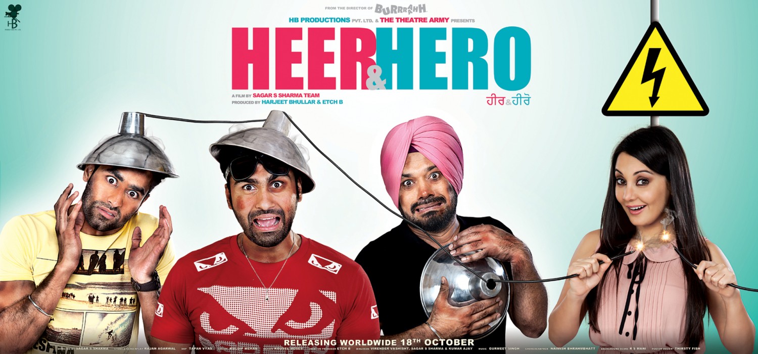 Extra Large Movie Poster Image for Heer & Hero (#2 of 7)