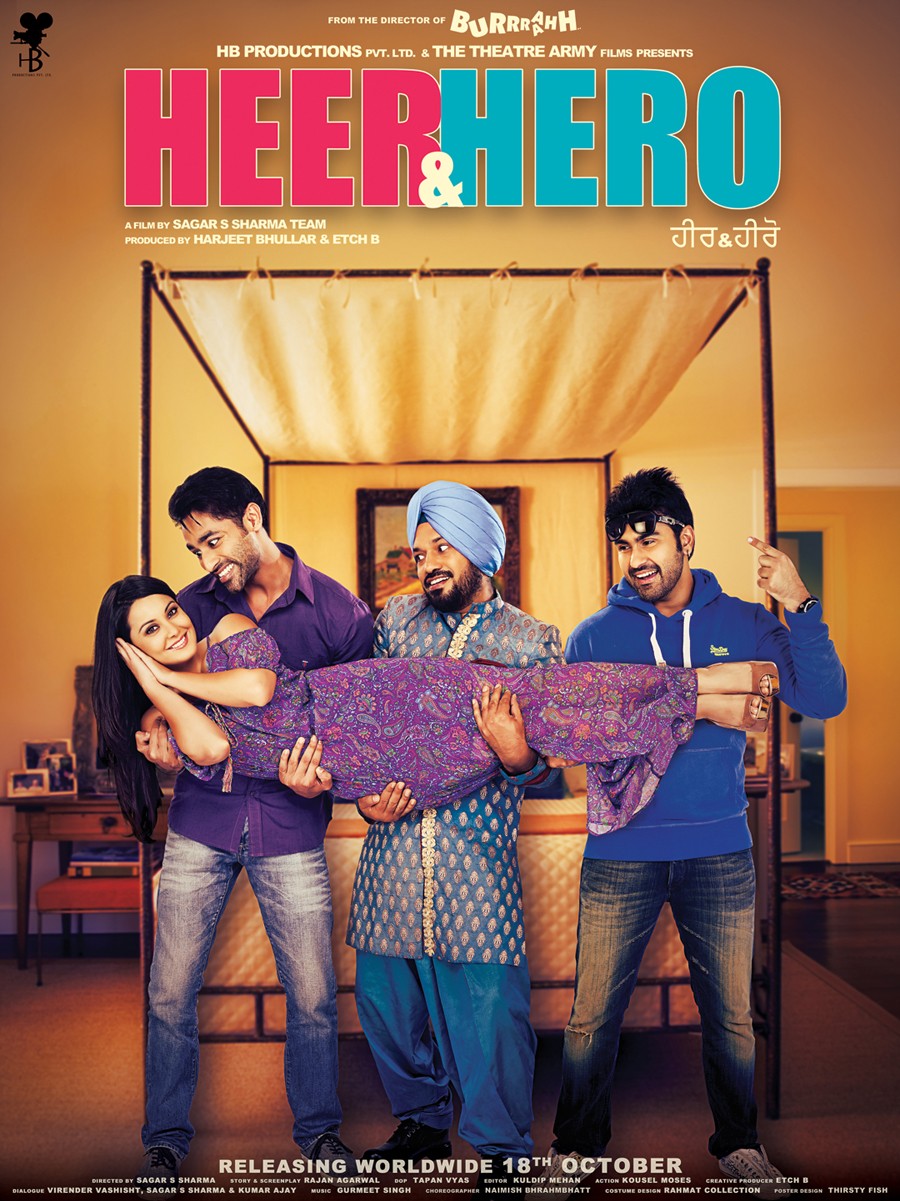 Extra Large Movie Poster Image for Heer & Hero (#4 of 7)