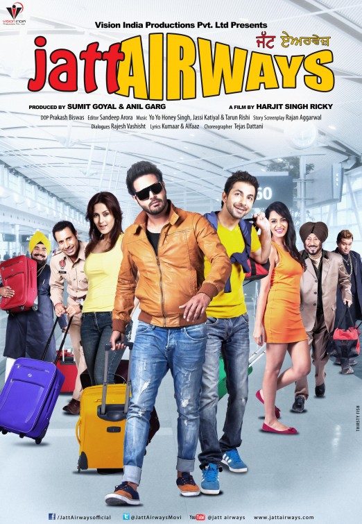 Jatt Airways Movie Poster