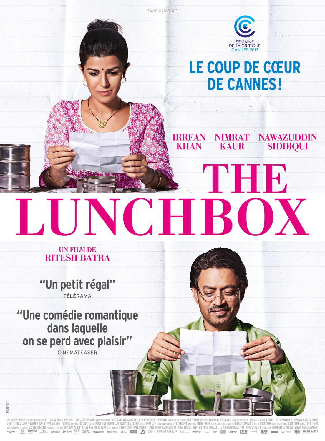 Extra Large Movie Poster Image for The Lunchbox (#2 of 4)