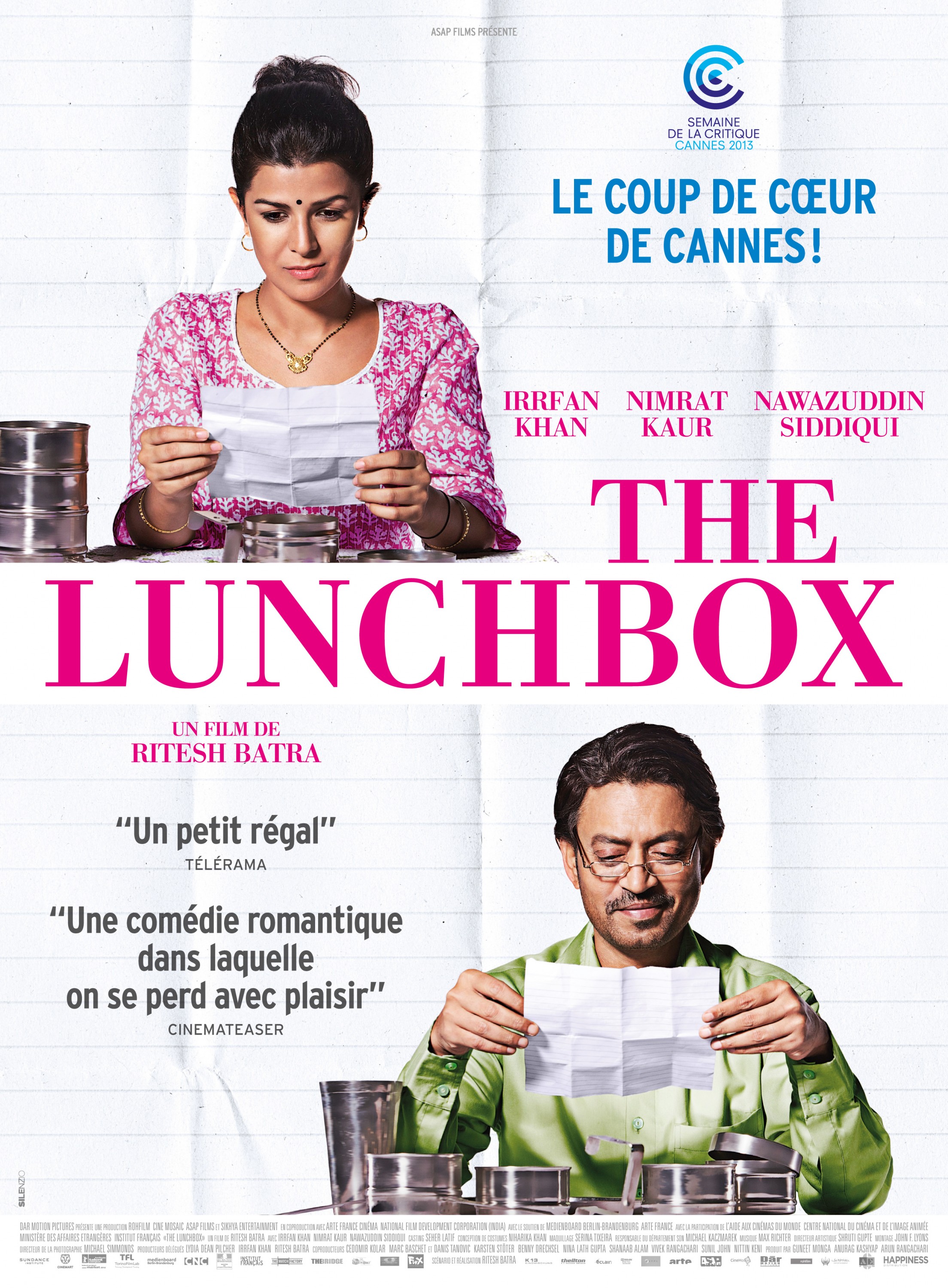Mega Sized Movie Poster Image for The Lunchbox (#2 of 4)