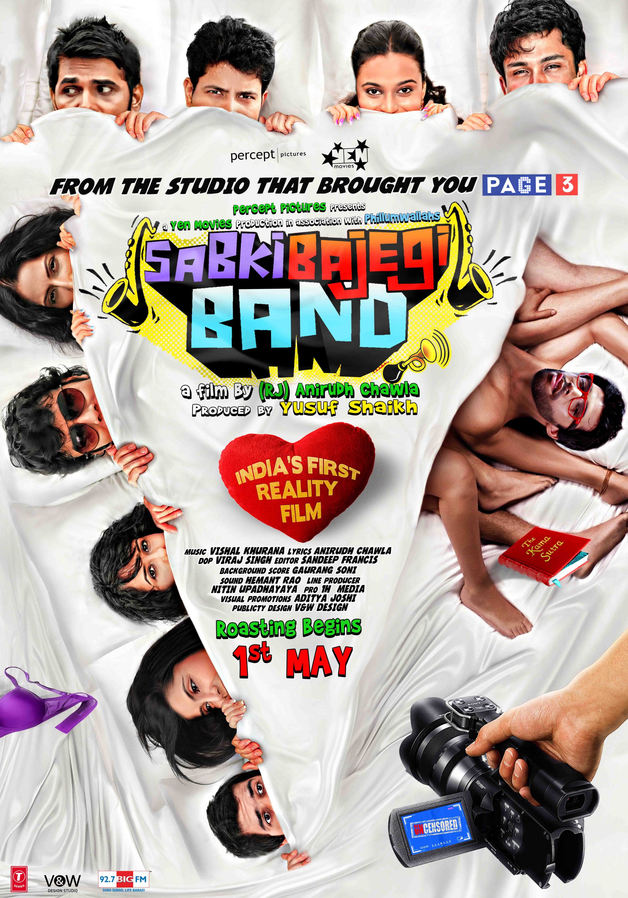 Mega Sized Movie Poster Image for Sabki Bajegi Band (#24 of 24)