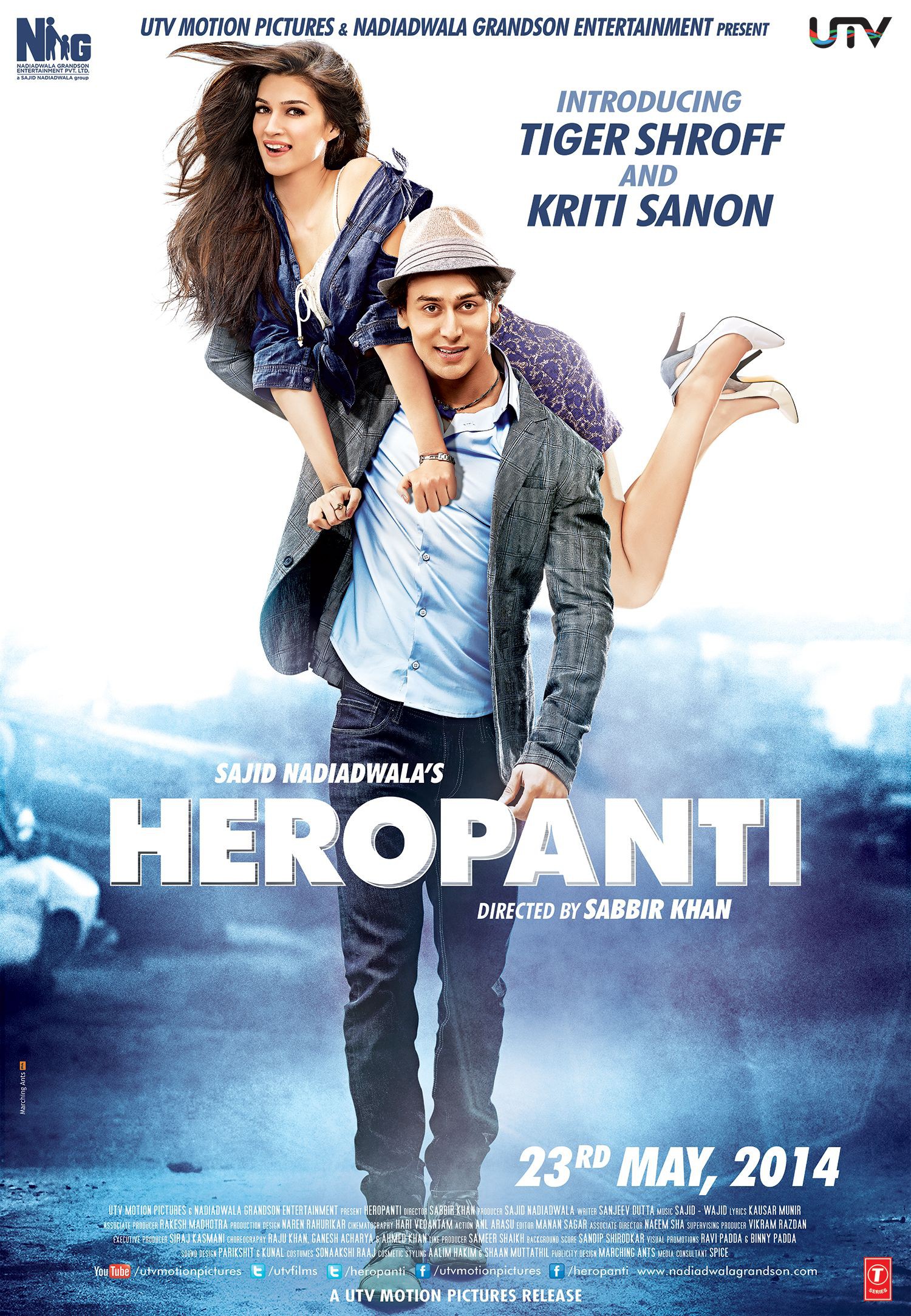 Mega Sized Movie Poster Image for Heropanti (#2 of 6)