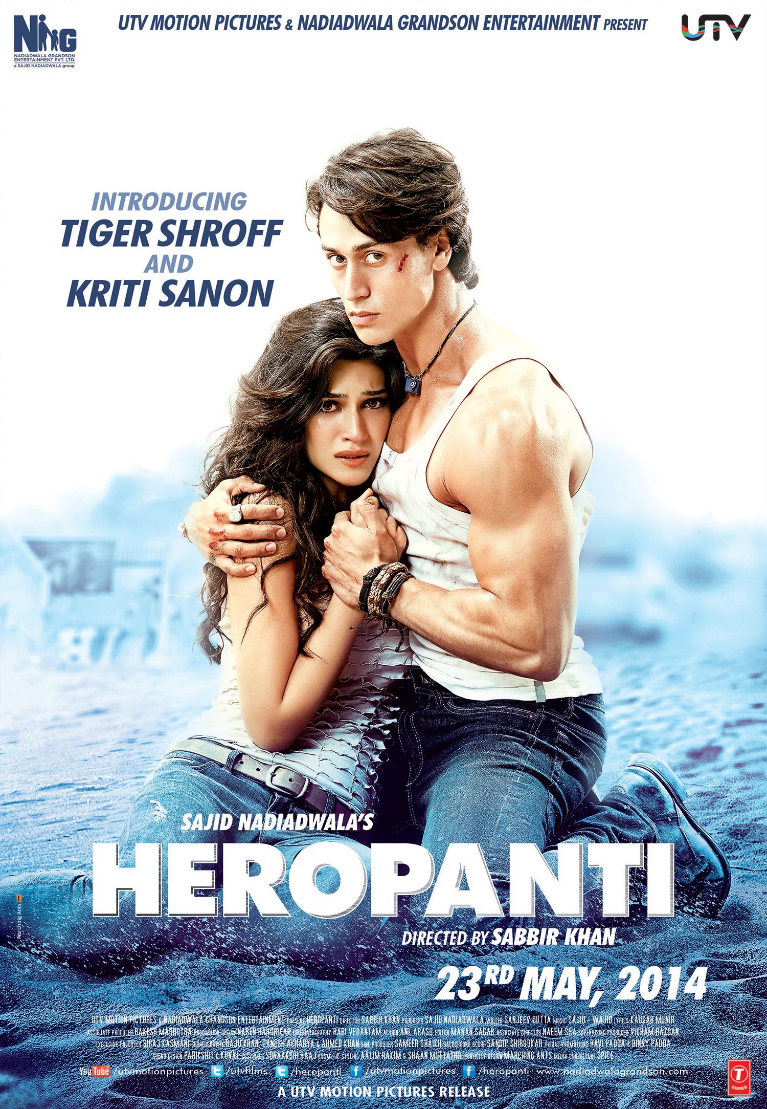 Mega Sized Movie Poster Image for Heropanti (#5 of 6)