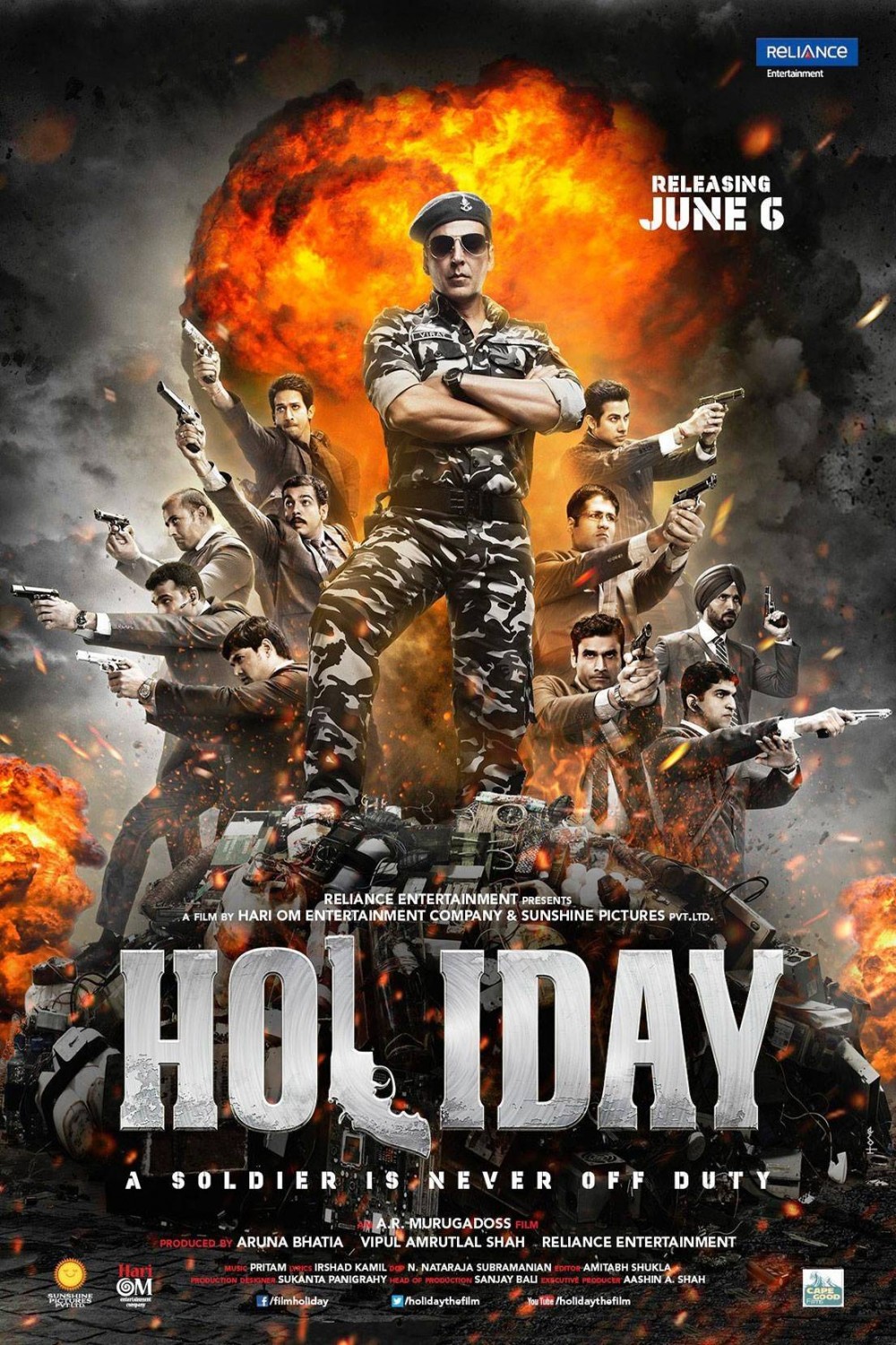 Extra Large Movie Poster Image for Holiday 