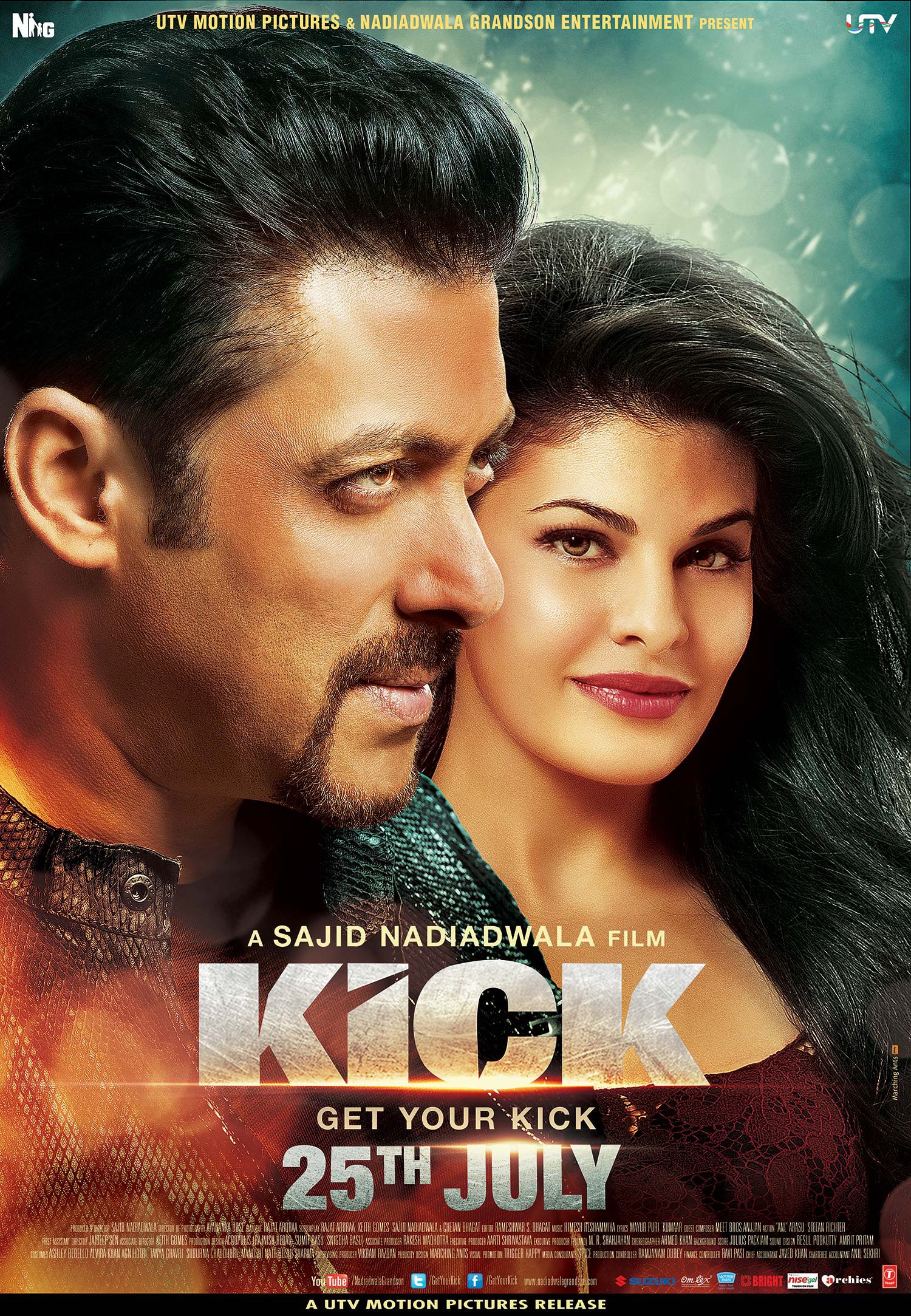 Mega Sized Movie Poster Image for Kick (#6 of 12)