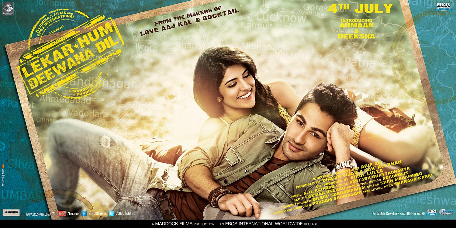 Extra Large Movie Poster Image for Lekar Hum Deewana Dil (#6 of 7)